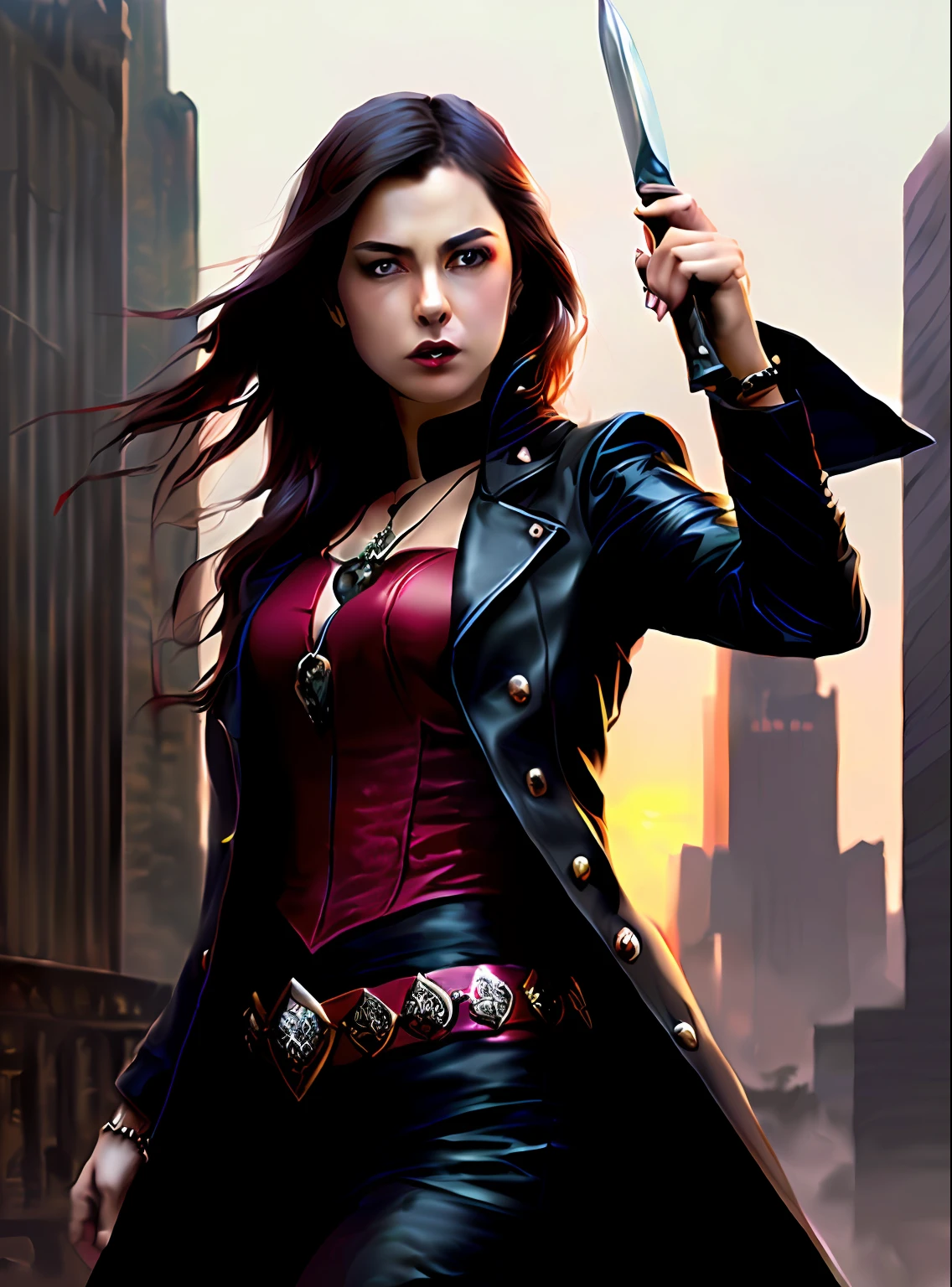 I want I want 10 Van Helsing arts fighting a werewolf