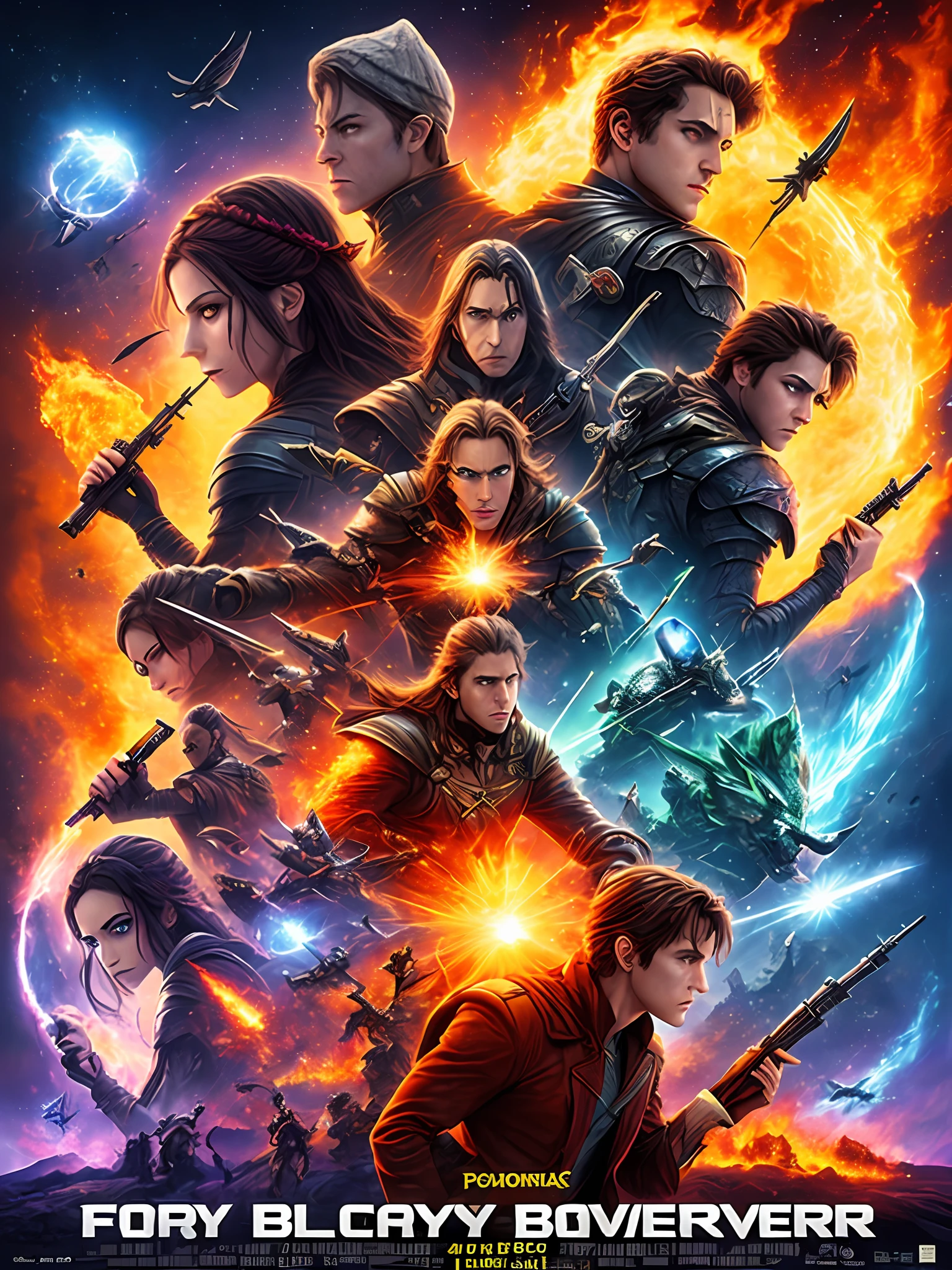 movie posters, fantasy, blockbusters