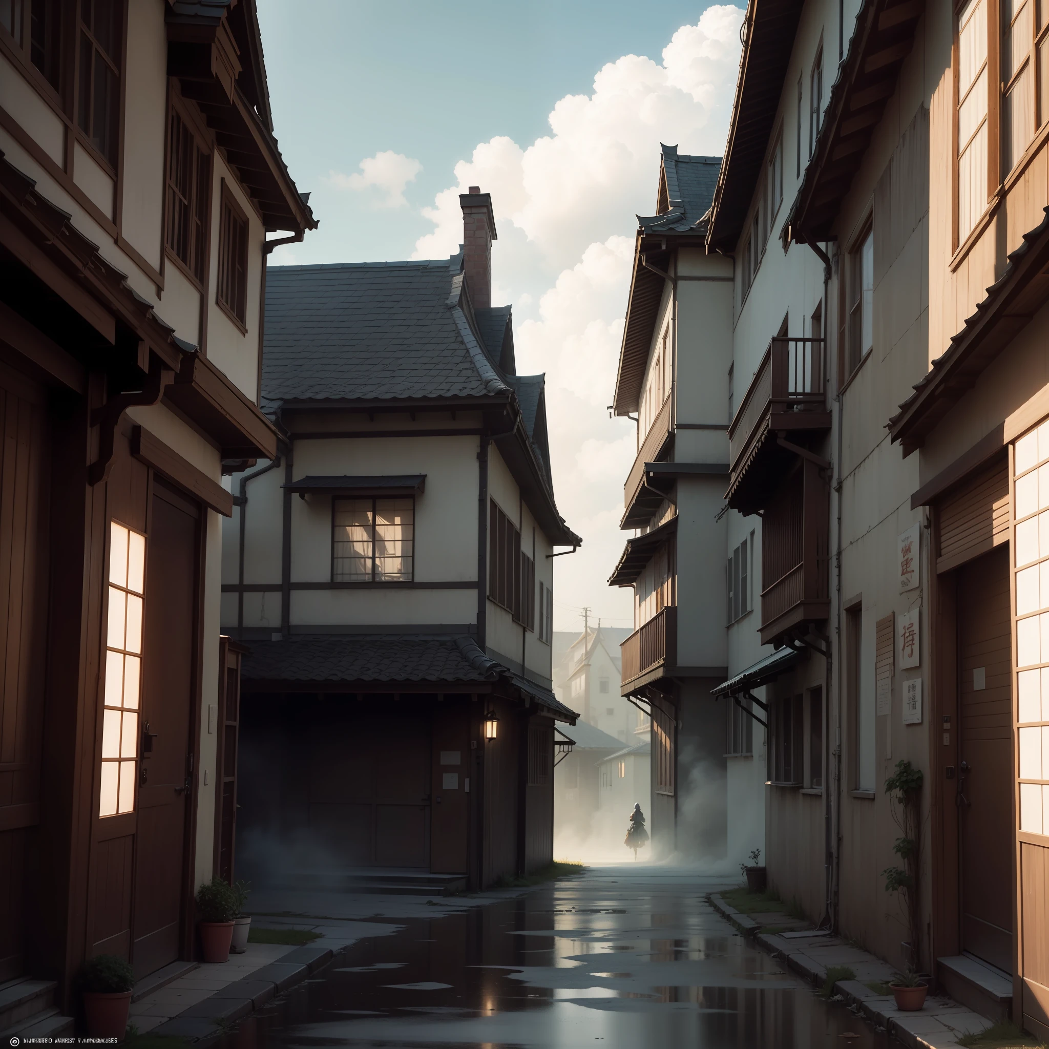 (((MANGA))), black and white manga, middle ages fantasy world city, Medieval manga rpg city, magic city, manga japanese style, big wall and houses the background, rpg, masterpiece, advanced quality, beautiful lighting, light fog, representation, 4k, unreal engine, intricate, highly detailed, beautiful lighting, light fog, 8k, trending at Artstation, professional, dramatic, illustration, high quality, award-winning portrait, f/22, symmetrical , dynamic poses, concept art portrait by Hajime Isayama and Takehiko Inoue and Koyoharu Gotouge Art.