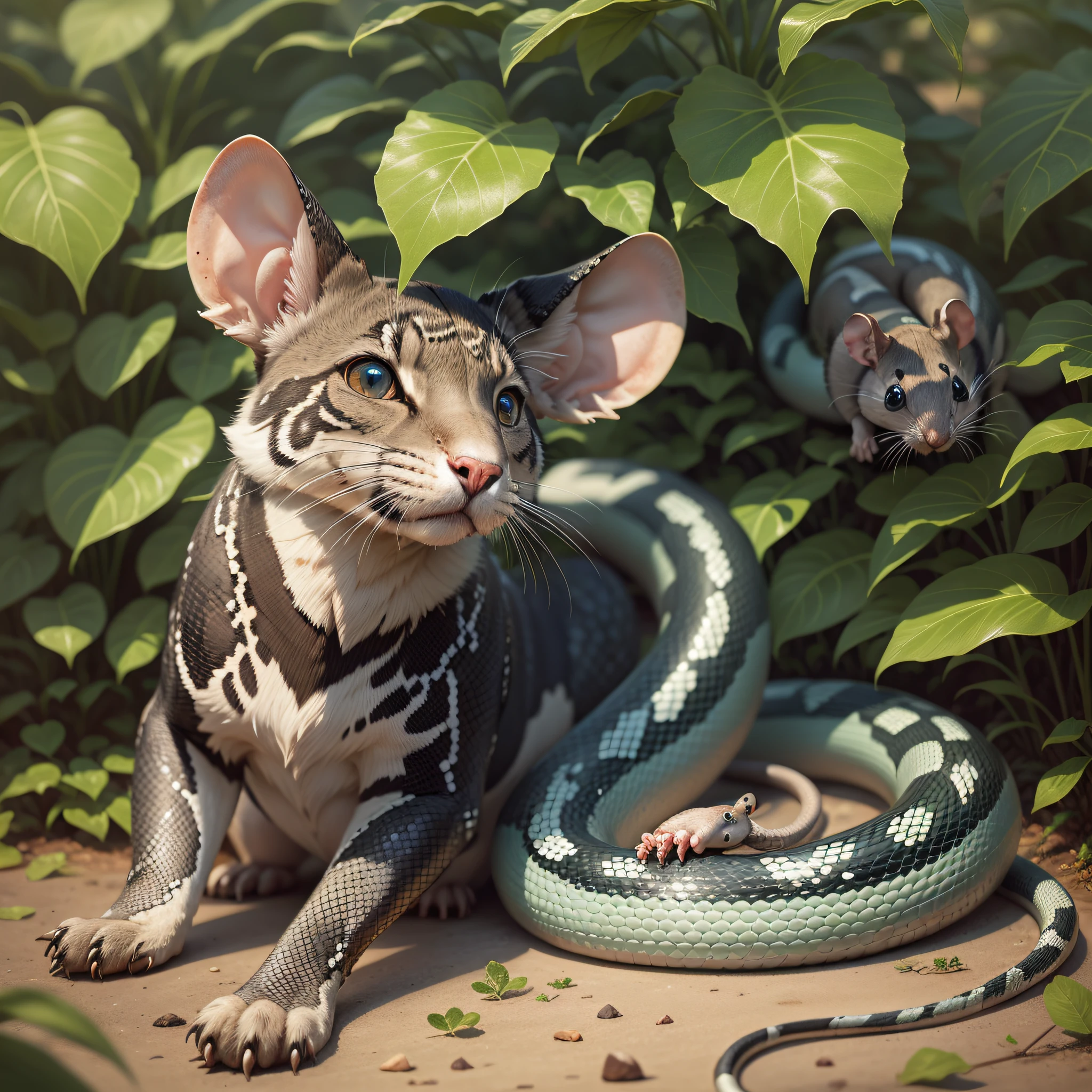 Hybrid of mouse and snake
