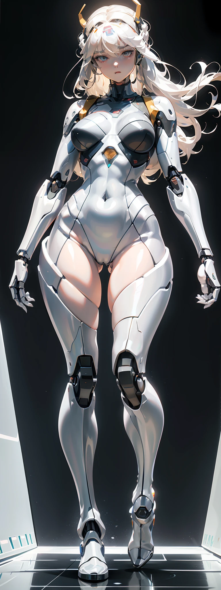 full body,solo,(robot girl, mecha):1.2,
(ceramic body:1.5), smooth shoulders,shinny skin,(white:1.5),
dark background, extreme detailed city, (translucent body, reflection skin),
thigh gap,small breast, long hair, glass head,
16k, best quality, ultra detailed, (hyperrealistic:1.4),