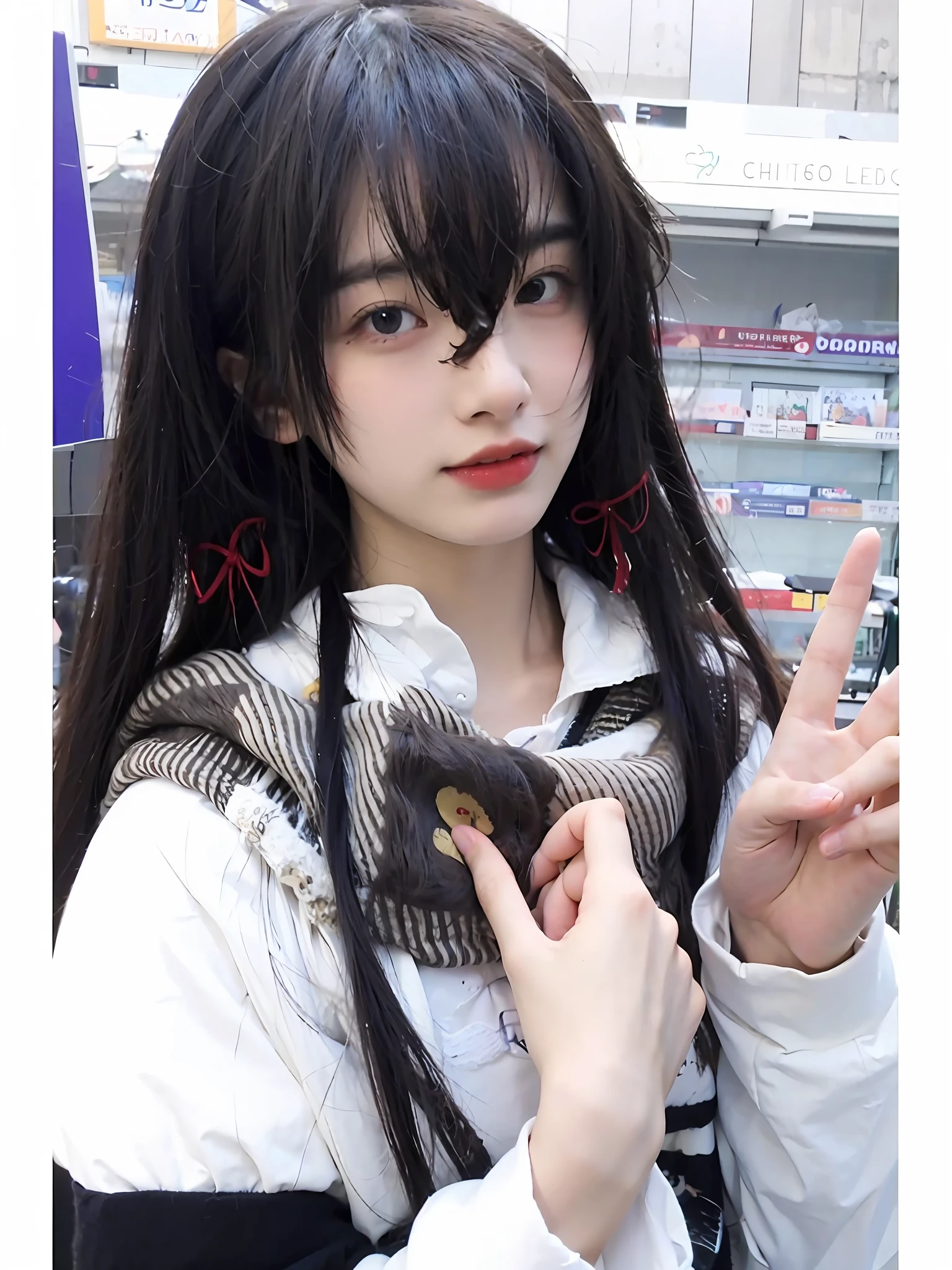 (Large breast:1.4),(open clothes:1.4),(Best quality,masterpiece,ultra high res,(photorealistic:1.4),1girl,(16 years old:1.4)