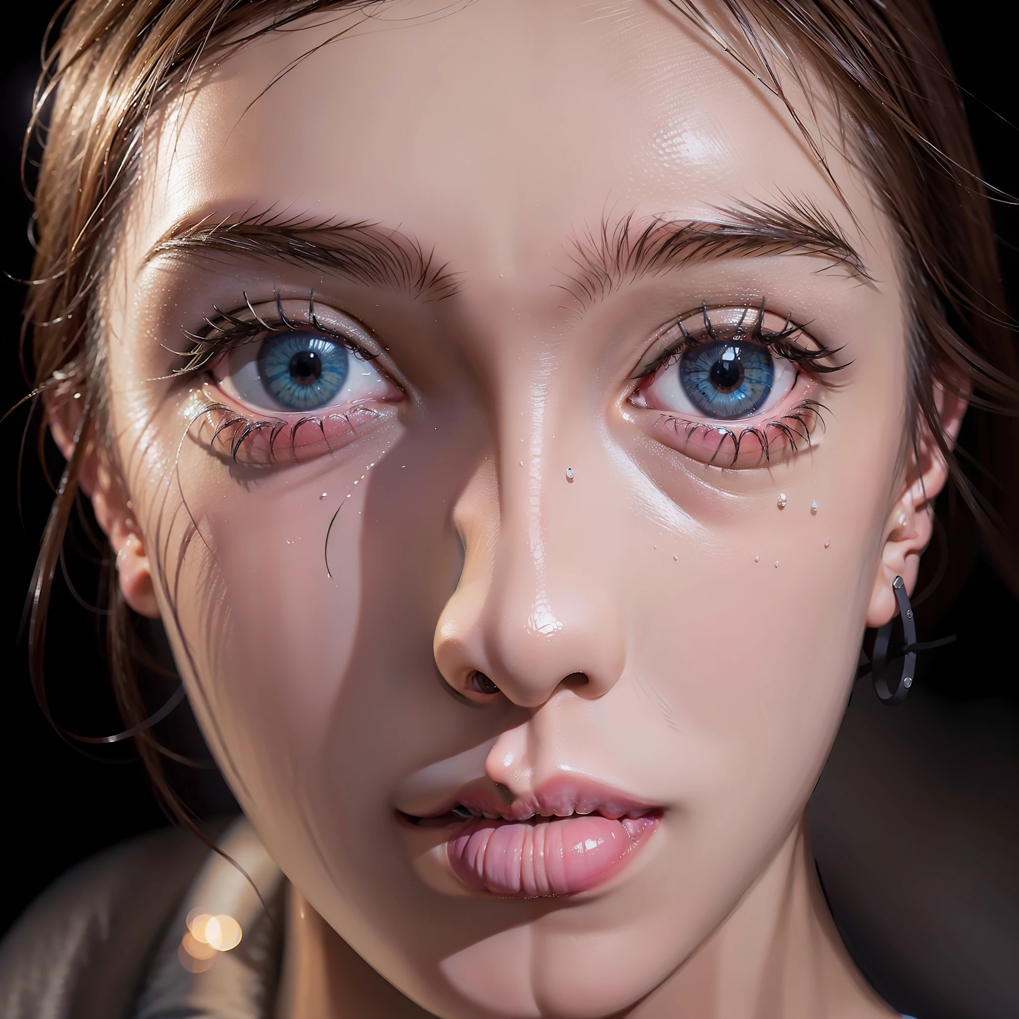 8K, Best Quality, Masterpiece, Ultra High Resolution, (Realism: 1.4), Original Photo, (Realistic Skin Texture: 1.3), (Film Grain: 1.3), (Selfie Angle),