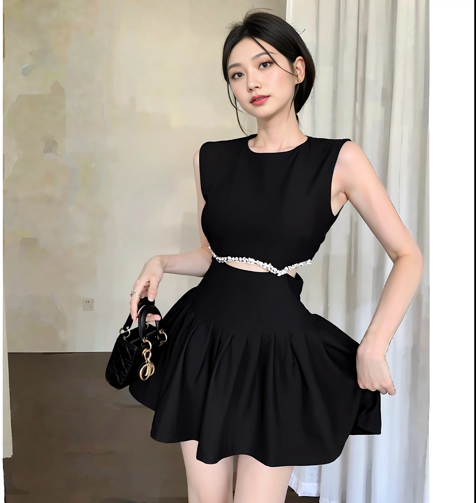 (High detail of clothes: 4) (Super high definition of clothes: 4) Clothes do not change Clothes super high definition Masterpiece, top quality, super high definition, super detail, crystal clear, cinematic light (realism: 1.4), super high resolution.