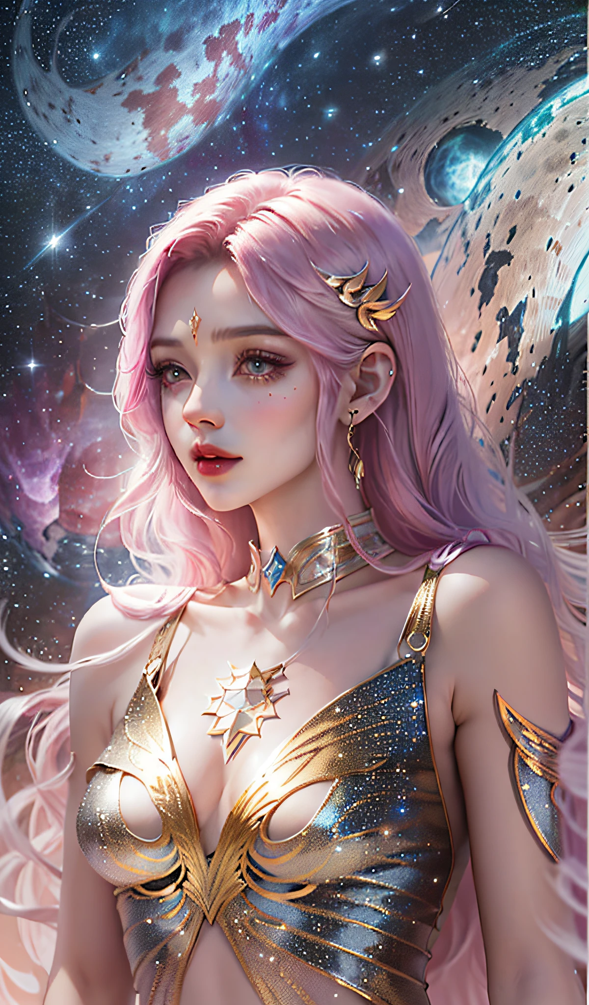 Aquarius: Zodiac Sign, Maiden, Starry Sky, Slim Figure, 8K,
Innovative, friendly, detached, equal, unconventional, rebellious.