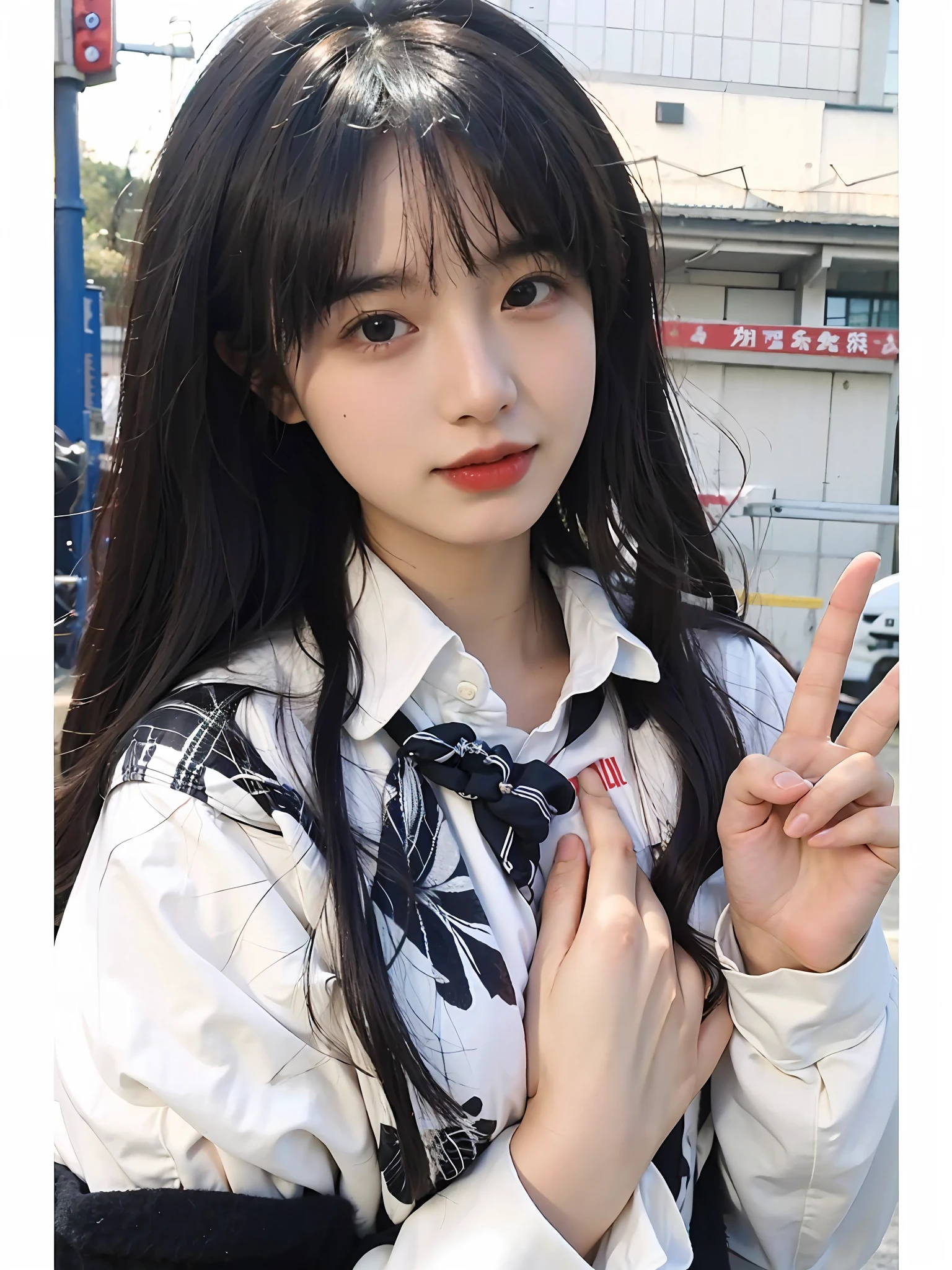(Large breast:1.4),(open clothes:1.4),(Best quality,masterpiece,ultra high res,(photorealistic:1.4),1girl,(16 years old:1.4)