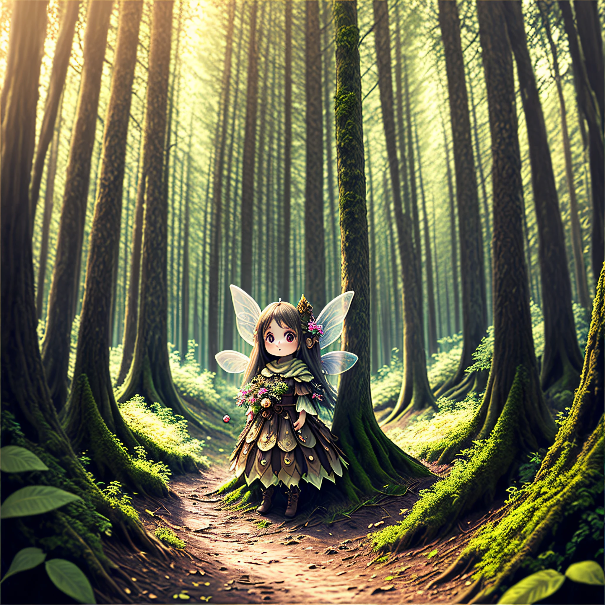 Fairy in the woods --auto