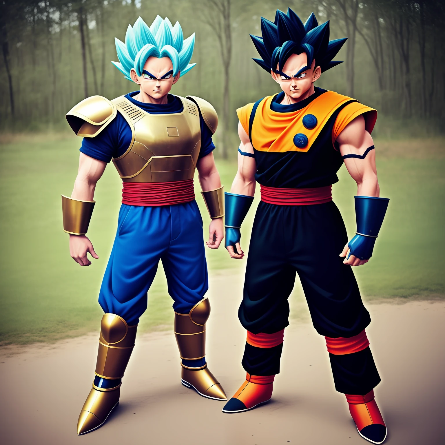 Erik bana, saiyan, dragon ball armor !!