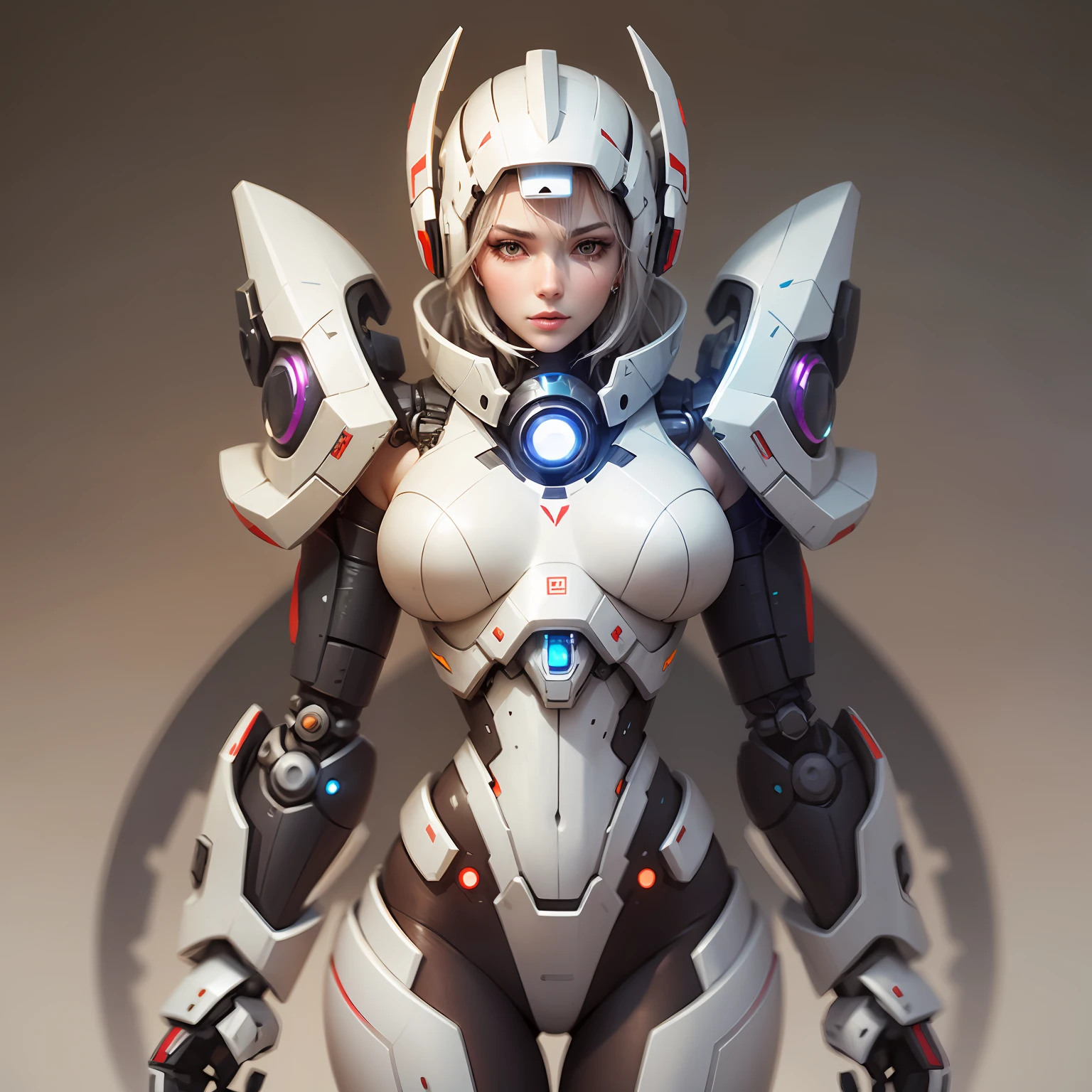 White skin, mech