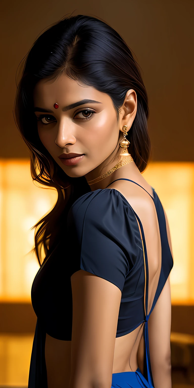 beautiful mature Indian girl, ((slim, petite)), photorealistic, photo, masterpiece, realistic, realism, photorealism, high contrast, photorealistic digital art trending on Artstation 8k HD high definition detailed realistic, detailed, skin texture, hyper detailed, realistic skin texture, armature, best quality, ultra high res, (photorealistic:1.4),, high resolution, detailed, raw photo, sharp re