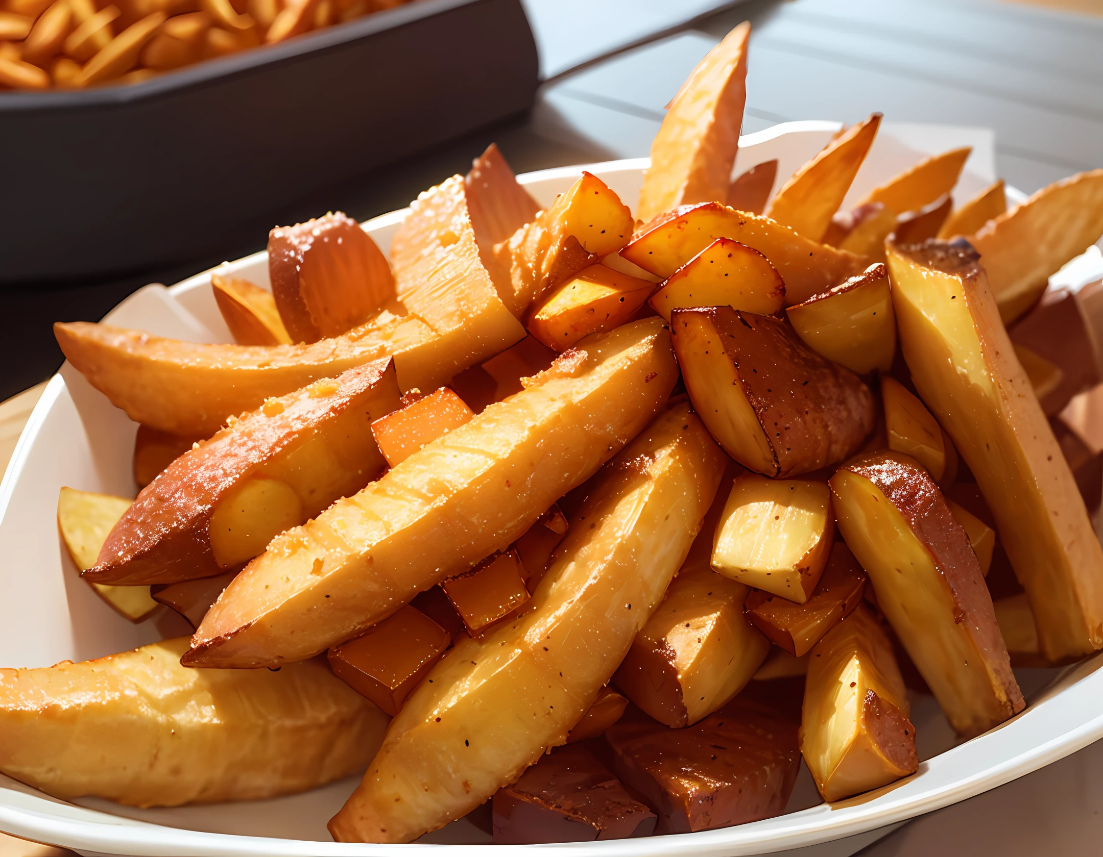 Roll fries, fries shop, potato wedges