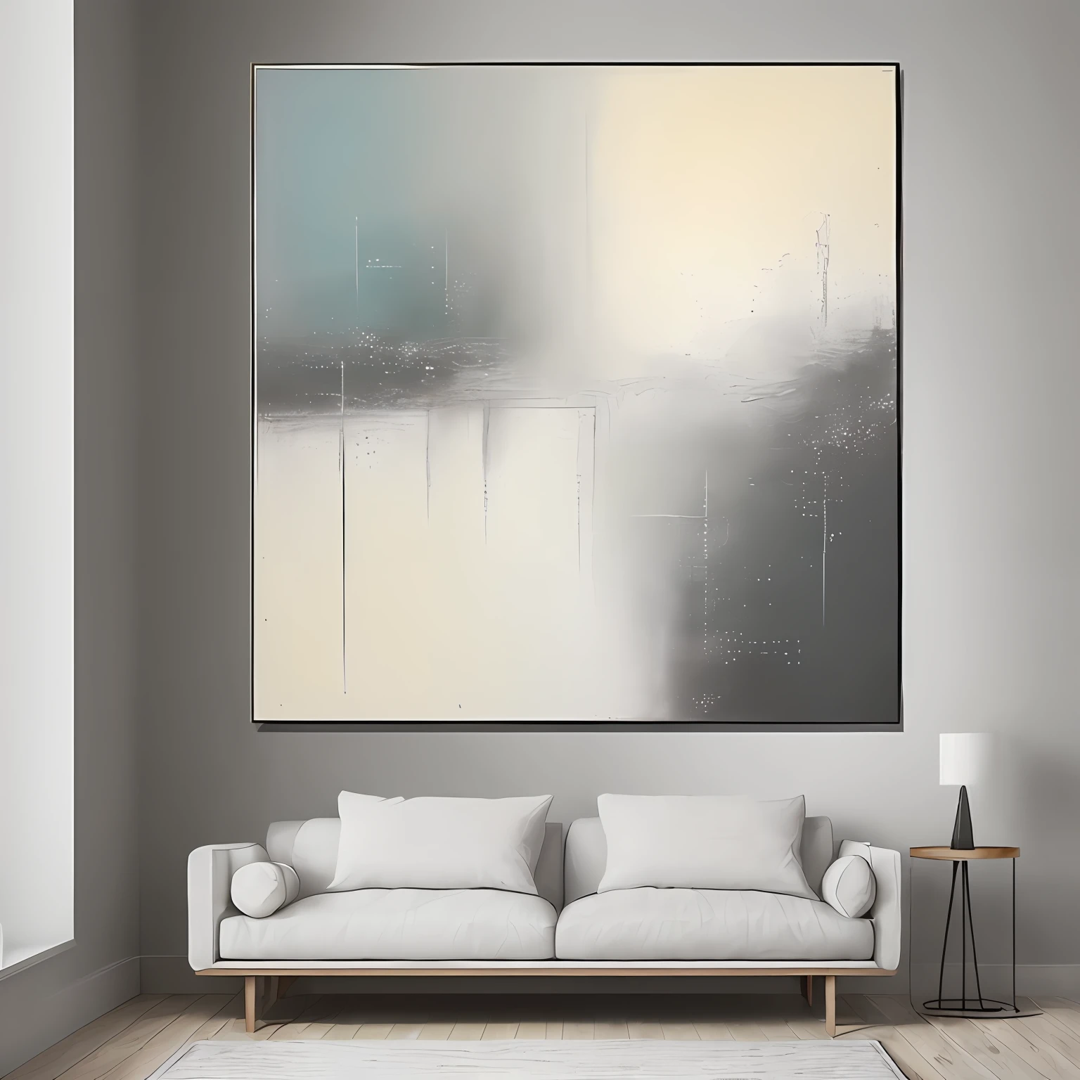 (masterpiece, best quality, beautiful abstract art:1.4), minimalist_abstract_art, simplistic_design, clean_lines, negative_space, geometric_shapes, textures, light_reflections, white_gradient, silver_gradient, monochromatic, subtle_tones, 8k, wallpaper, trending on artstation