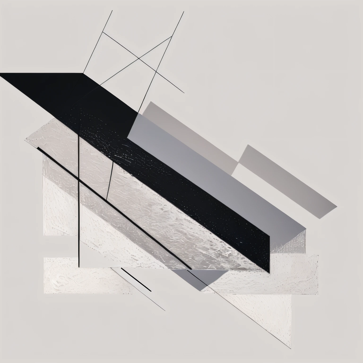 (masterpiece, best quality, beautiful abstract art:1.4), minimalist_abstract_art, simplistic_design, clean_lines, negative_space, geometric_shapes, textures, light_reflections, white_gradient, silver_gradient, monochromatic, subtle_tones, 8k, wallpaper, trending on artstation