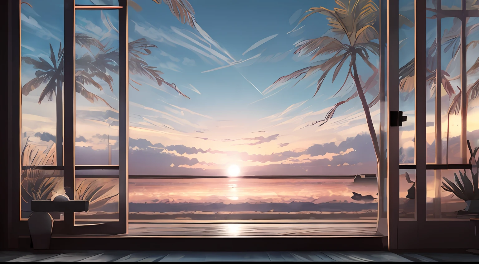 a wallpaper, with soft pastel colors, modern style, some elements with bright and bright colors