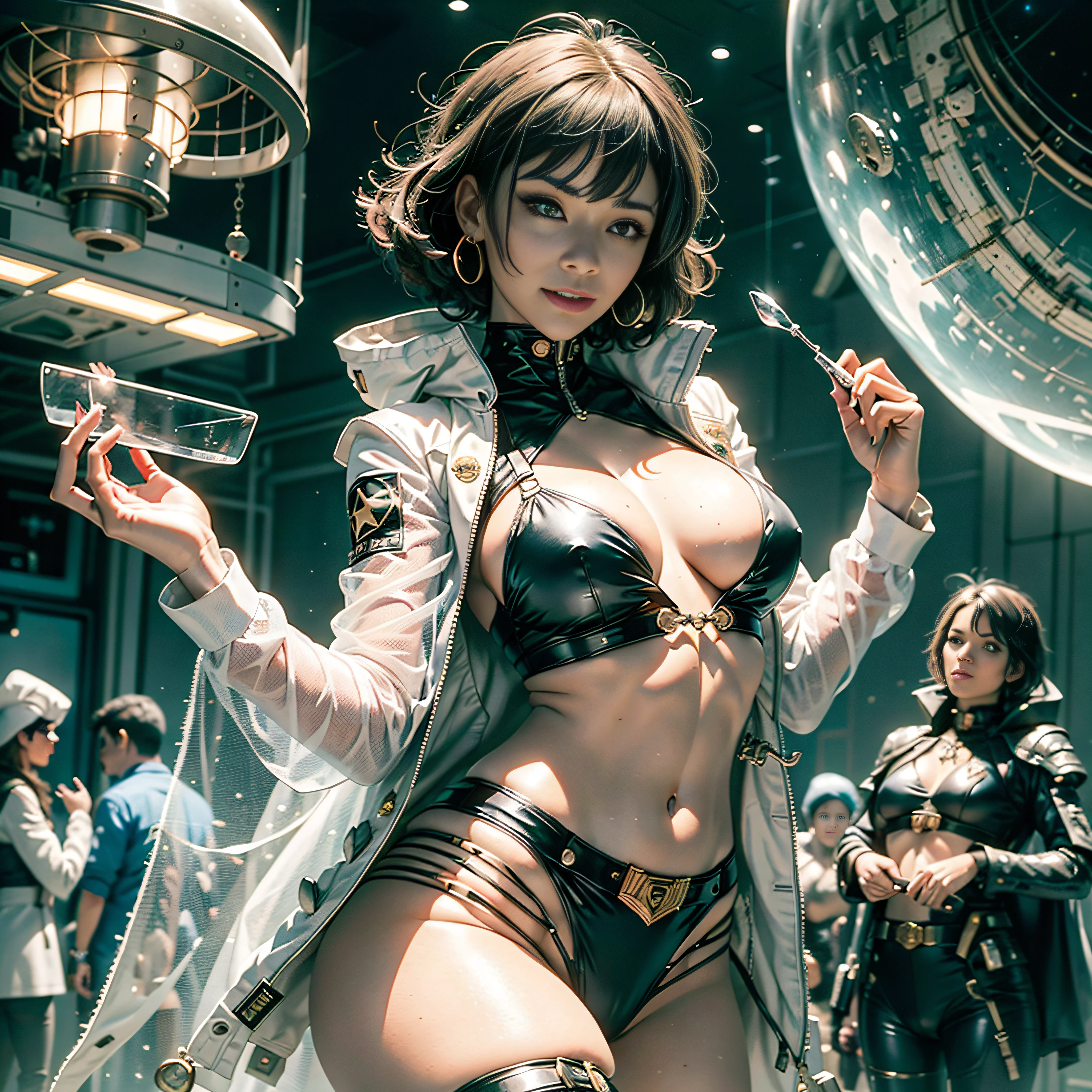 strange Galaxy Star Sun Station-Port War Will-o'-the-wisp Goddess Queen Conceptual backlighting scene "Star Trek" Deep Space Ship Pilots "Heavy Metal" Devastating cyberpunk Trekkies mature female aesthetics "luis Royo" dazzling Admiral slow-motion marchants richly decorated Cosplay Royale "Zoë Saldana" "Nichelle Nichols" "Annika Hansen" jacket cowboy 38years sunLight luminescence ultra:3000 pro-Photorealistic optimum qualities precise details SLR max resolution:3000 perfection graduated Improved sharpness Octane rendered UHD XT3 16K DSLR HDR unrealengine5 analog shadows 3dcg body symmetrical athletes oiling face cheekbones effects embarrassed eyeliner sapphires beautiful eyes pupils black brown retina lazulis opals iris turquoise mouth open teeth obvious smiles hairstyles short bangs ecstatic floating jacket quirky cape levitating shoulders-off shirt lace clavicles white papillotes embroidered sideboob varied breasts pointed satin full-bodied bikini: navy thick felther felt skirts matching silks ample swinging spinels navel depths waist belts-Chastity padlock Gold decorated silver agate revealing pubis scarlet pubis-hairy underwear garters snaps thighs legs volumetric stainless steel boots gothic thick onyx ruby invoking incandescents toy CGSCOSITY background equirectangular 360 toys Crystalline tattoo flying Enterprise NCC-1701 Star-Trek Micro Recorder flash (EOS R6 135mm 1/1250s f/2.8 ISO400) pistol-phaser NCC-1701-42 shoot phaser Mechanized adaptable Canon-ion Borg mannequins Seven-of-Nine dramatic straight dressed armor heavy chrome metallic flat Cargo rune lava bands antenna engravings Tourmaline glyphs plasma fathoms brass copper fullbodye "Star-Trek" chef-d'work Michelangelo coat of arms heart Earth hearth Bruce-Weber women raw nsfw etc.