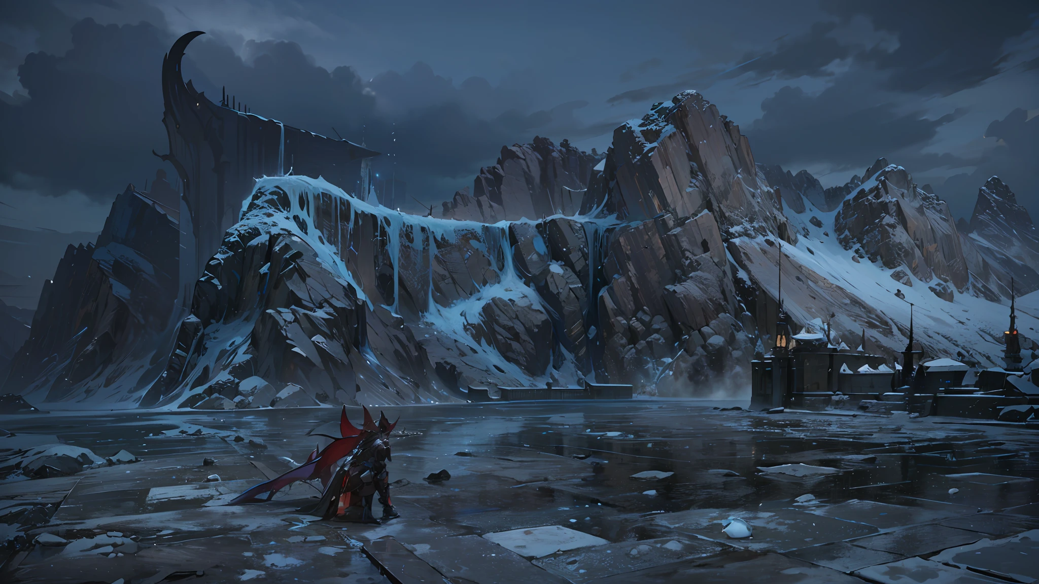 a close up of a screenshot dragoon character in a video game, final fantasy 1 4 screenshot, final fantasy 14 sharp, final fantasy 14 style, tranding on pxiv, final fantasy 1 4, ffxiv heavensward, ffxiv, final fantasy xiv, an epic majestical degen trader, armoured bikini big breasts , trending on pxiv