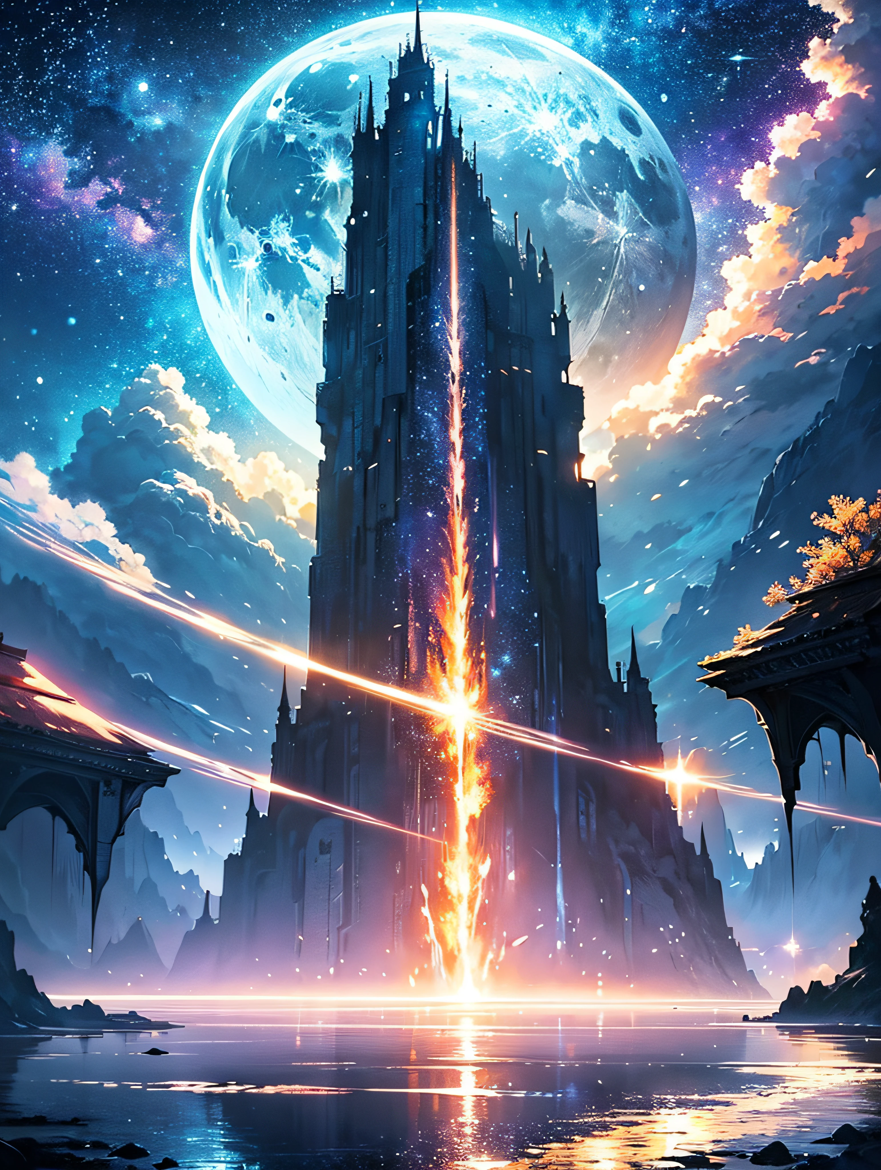 hyper-realistic photo, atmospheric light, warm vivid colors, Ektachrome, Artistic Photography, attention to detail, three wizards,futuristic ,lightning, fractal art,dream , earthship , space, ritual ,cosmos ,mountains,fantasy,tribal ,euforic ,artistic ,glow --auto