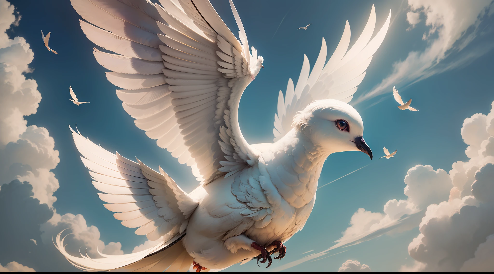 A Dove in Heaven, Holy Spirit