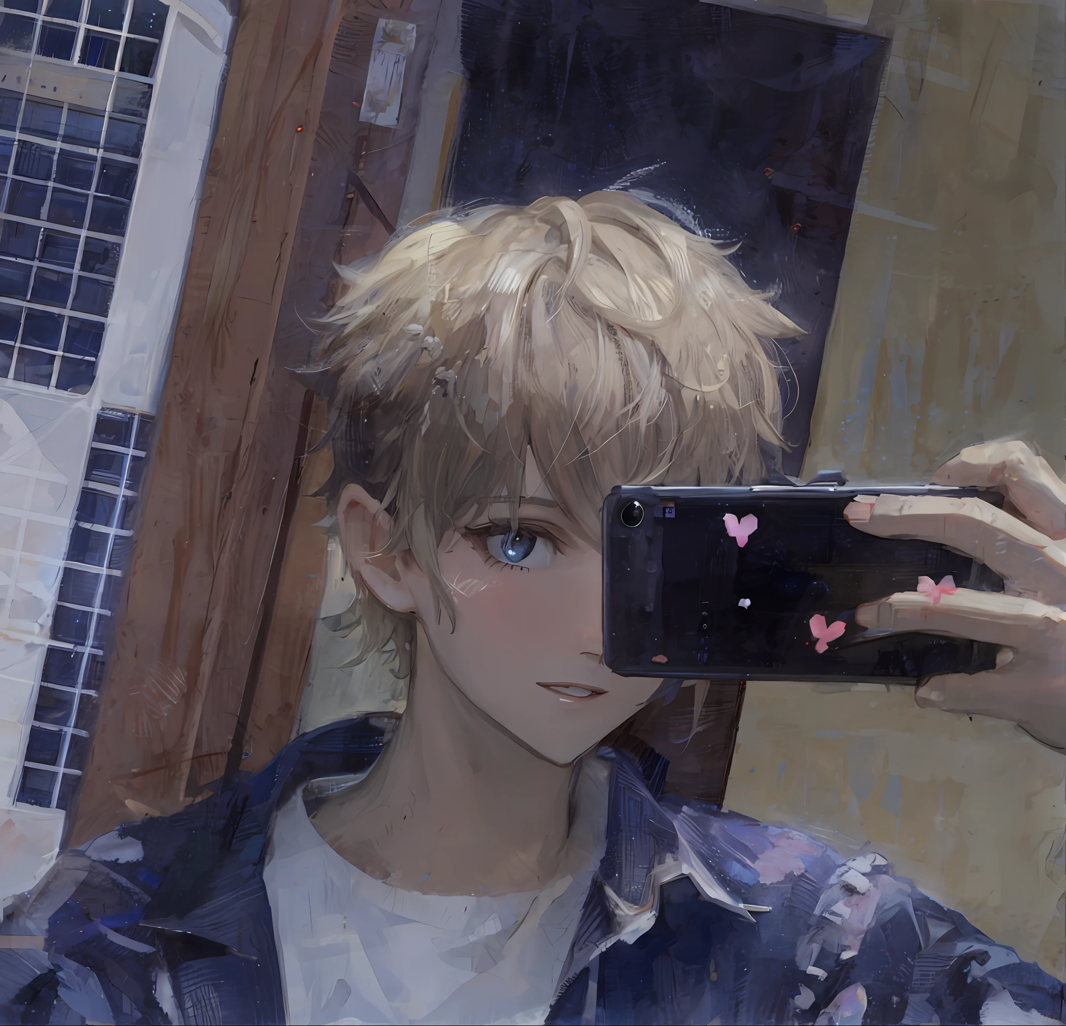 Blond boy