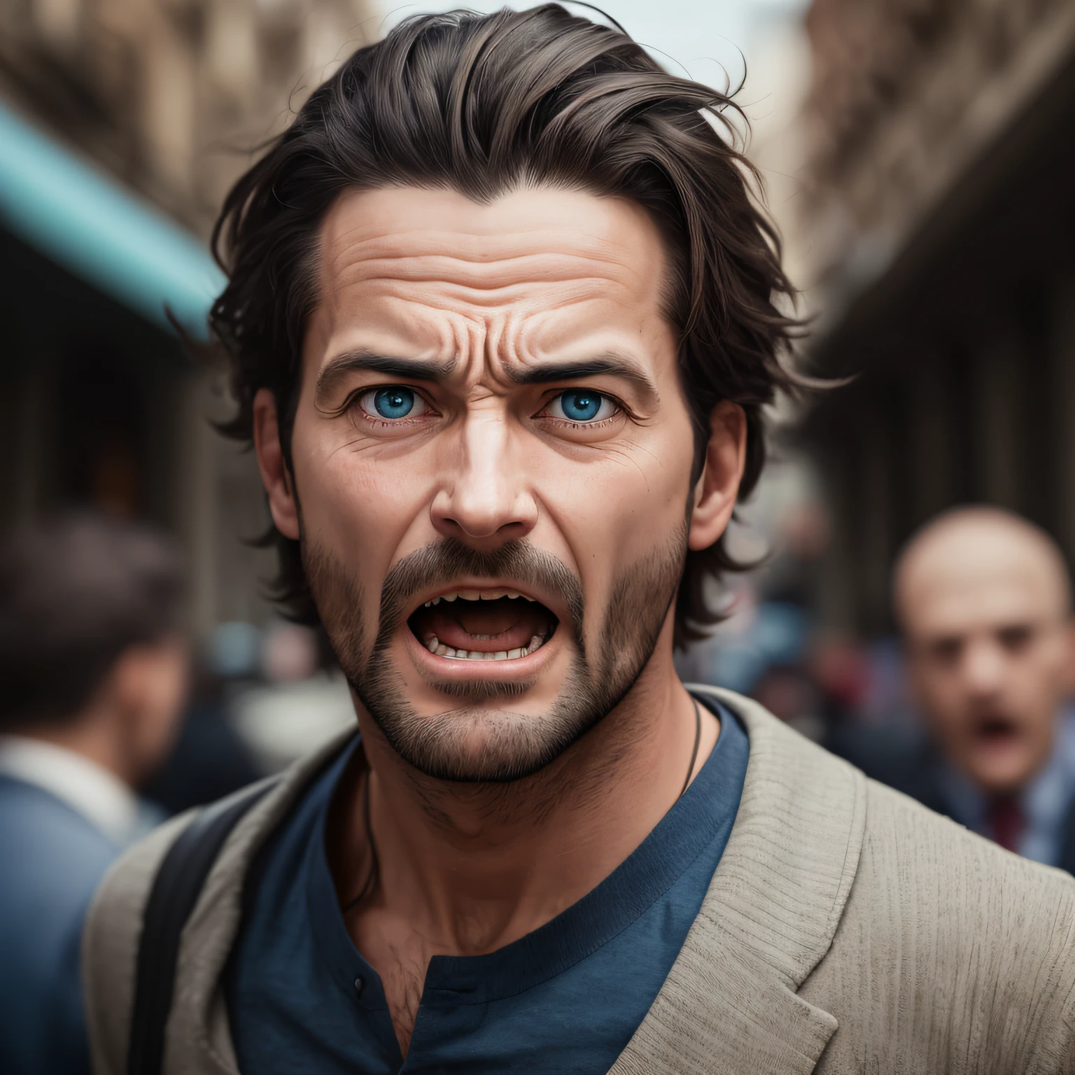 SURPRISED MAN --auto