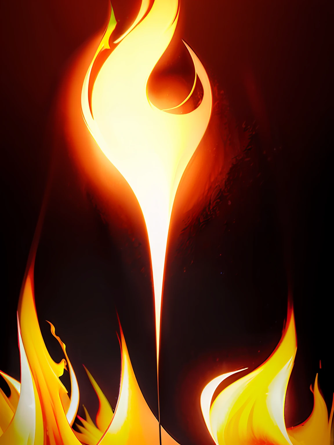Dull flame background