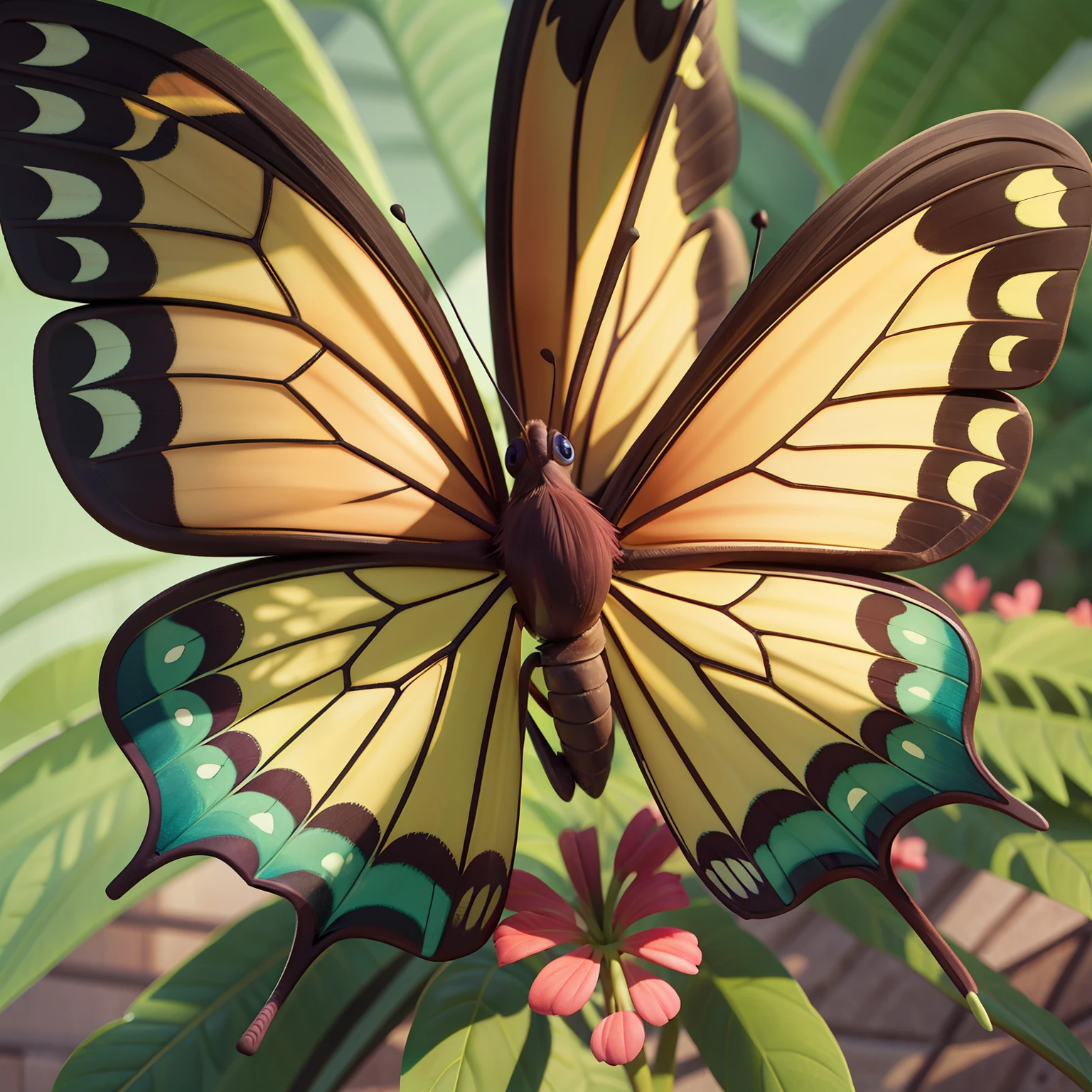 butterfly cartoon