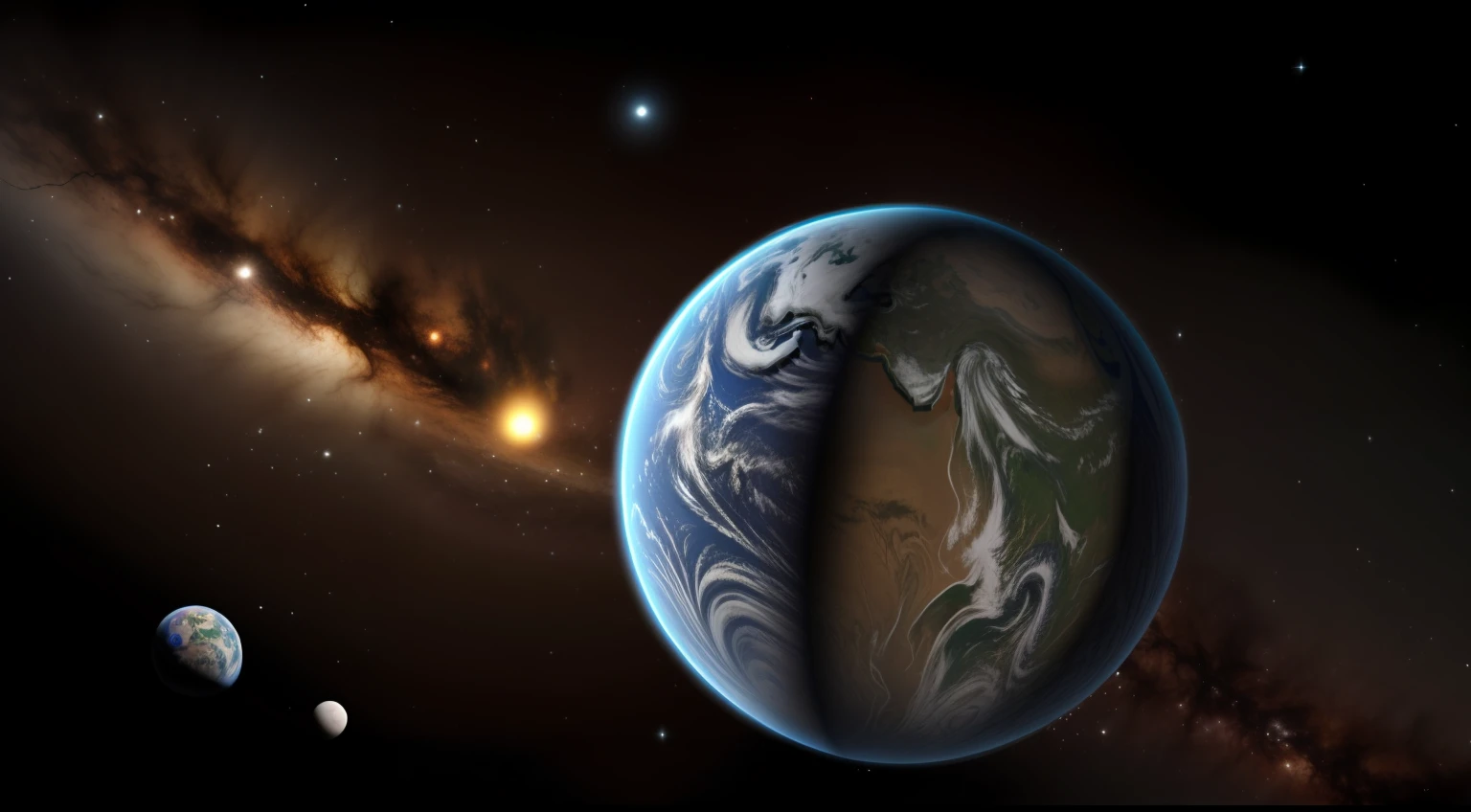 kepler-22b and Earth