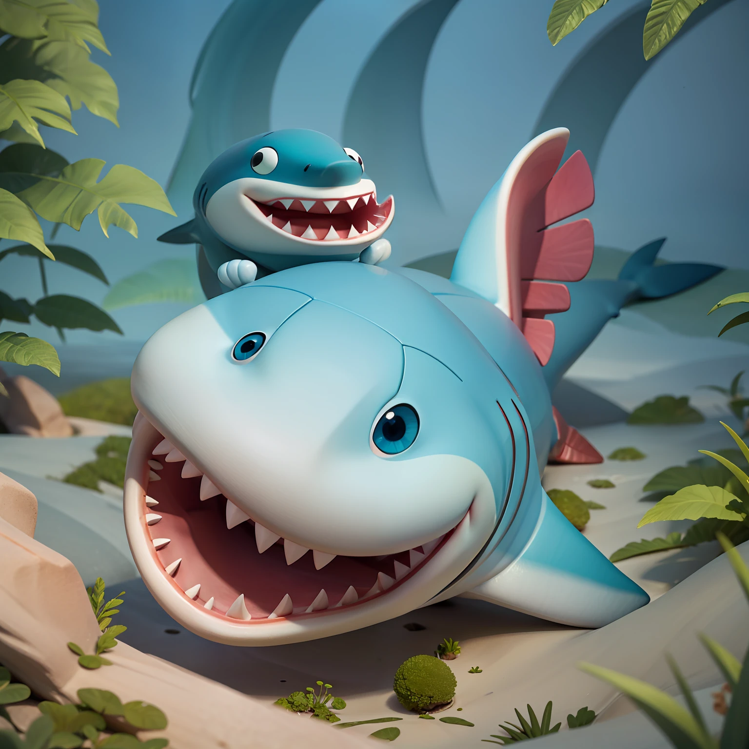 shark cartoon
