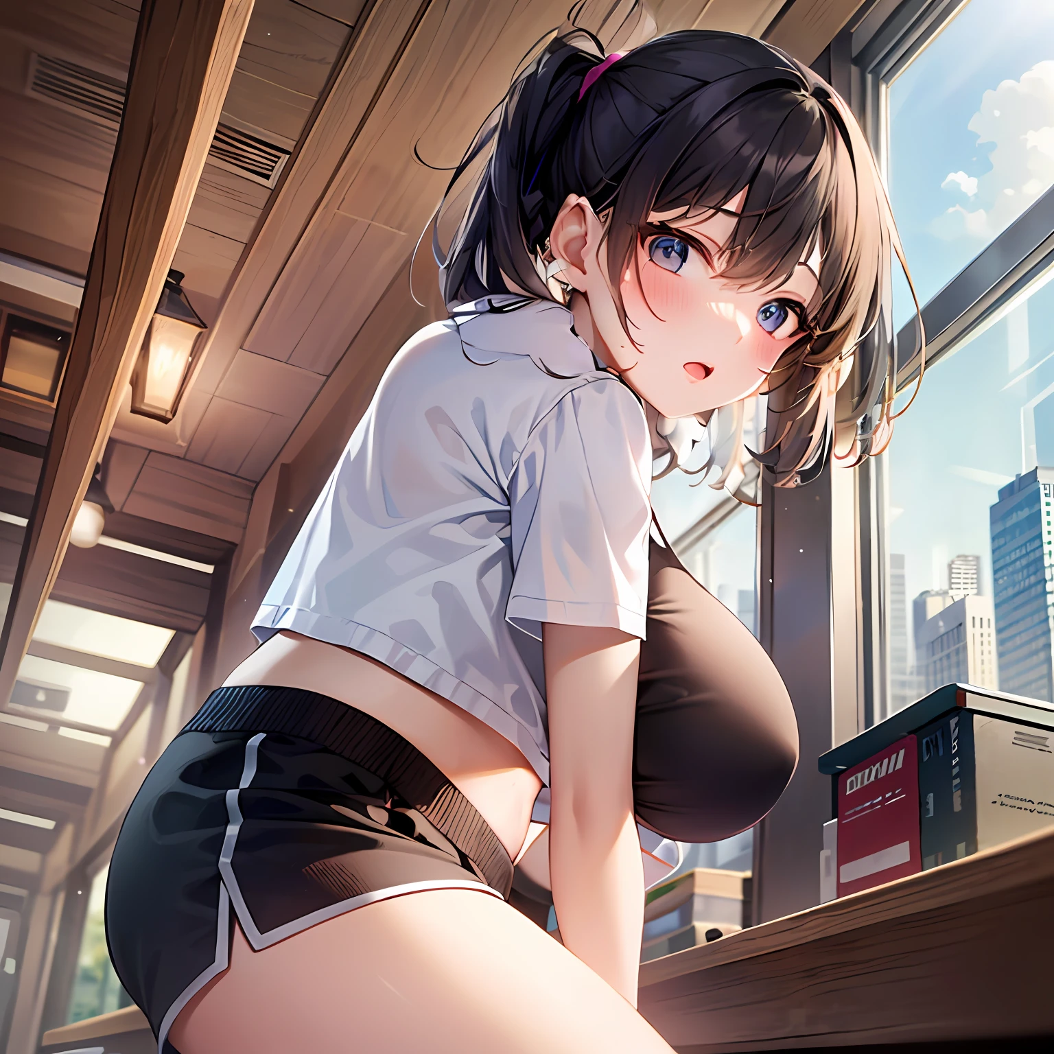 Braids, ponytails, long hair