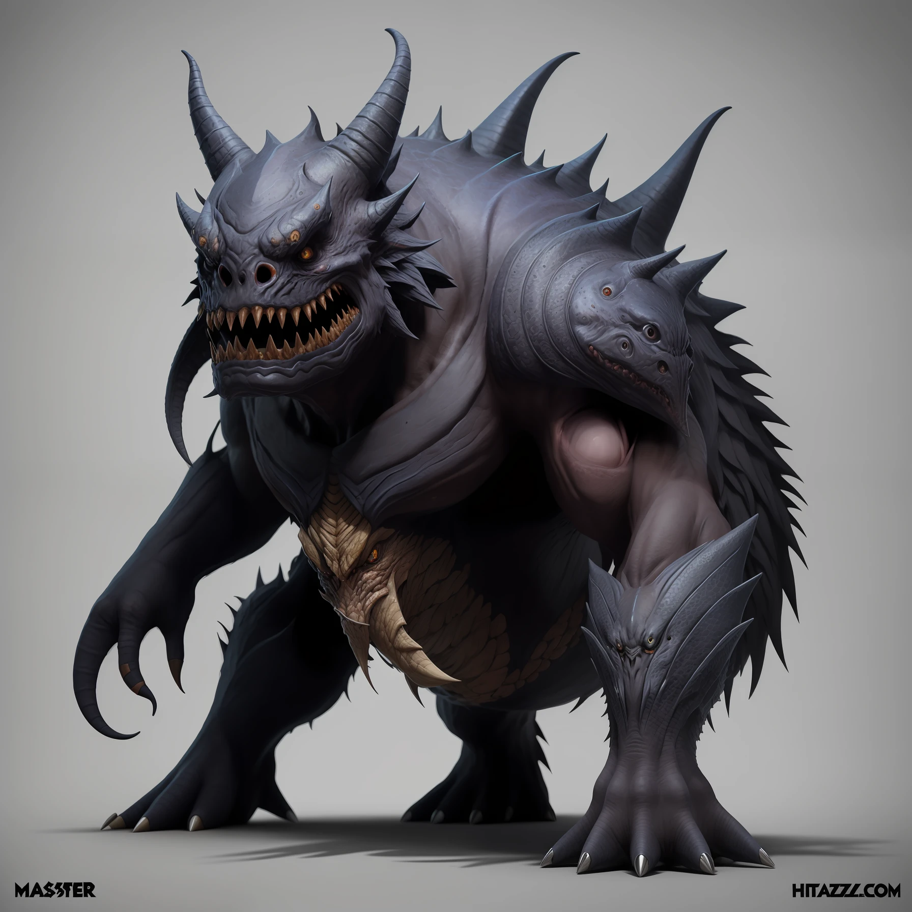 A fantz monster design, ultra detailed,