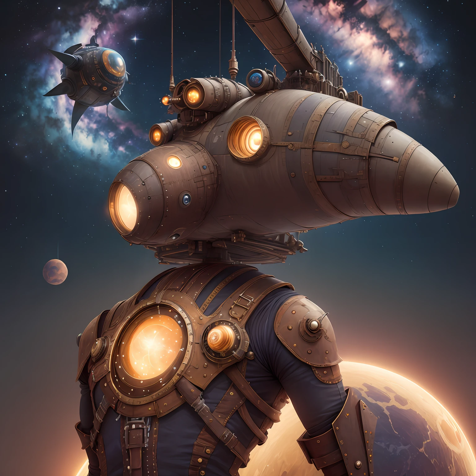 a beautiful surreal old alien hybrid of a robot, low rusted iron, perfect eyes, ultra-realistic illustration, complex, sci-fi, very detailed, digital painting, art station, conceptual art, soft sharpness, illustration, 8k, art by art germ and Greg Rutkowski and alphonse mucha, perfect design, clean. --auto