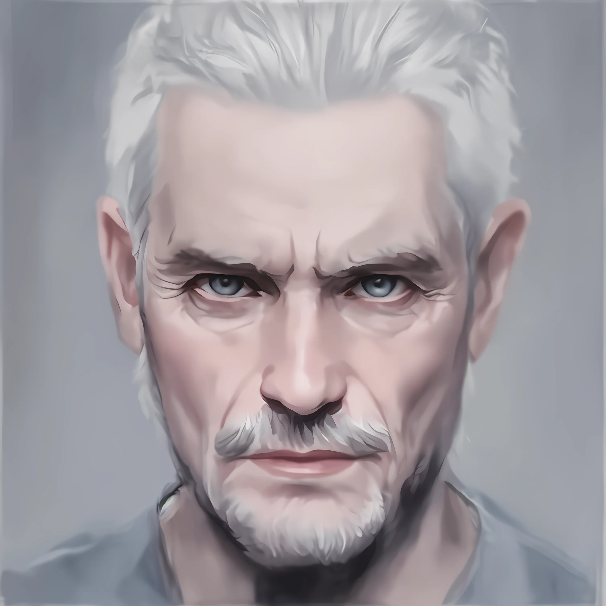 A portrait of a old man, bearded, wrinkled, weathered, with piercing eyes, detailed face, high details, photography, dark studio, rim light, Nikon D850, 50mm, f/1.4