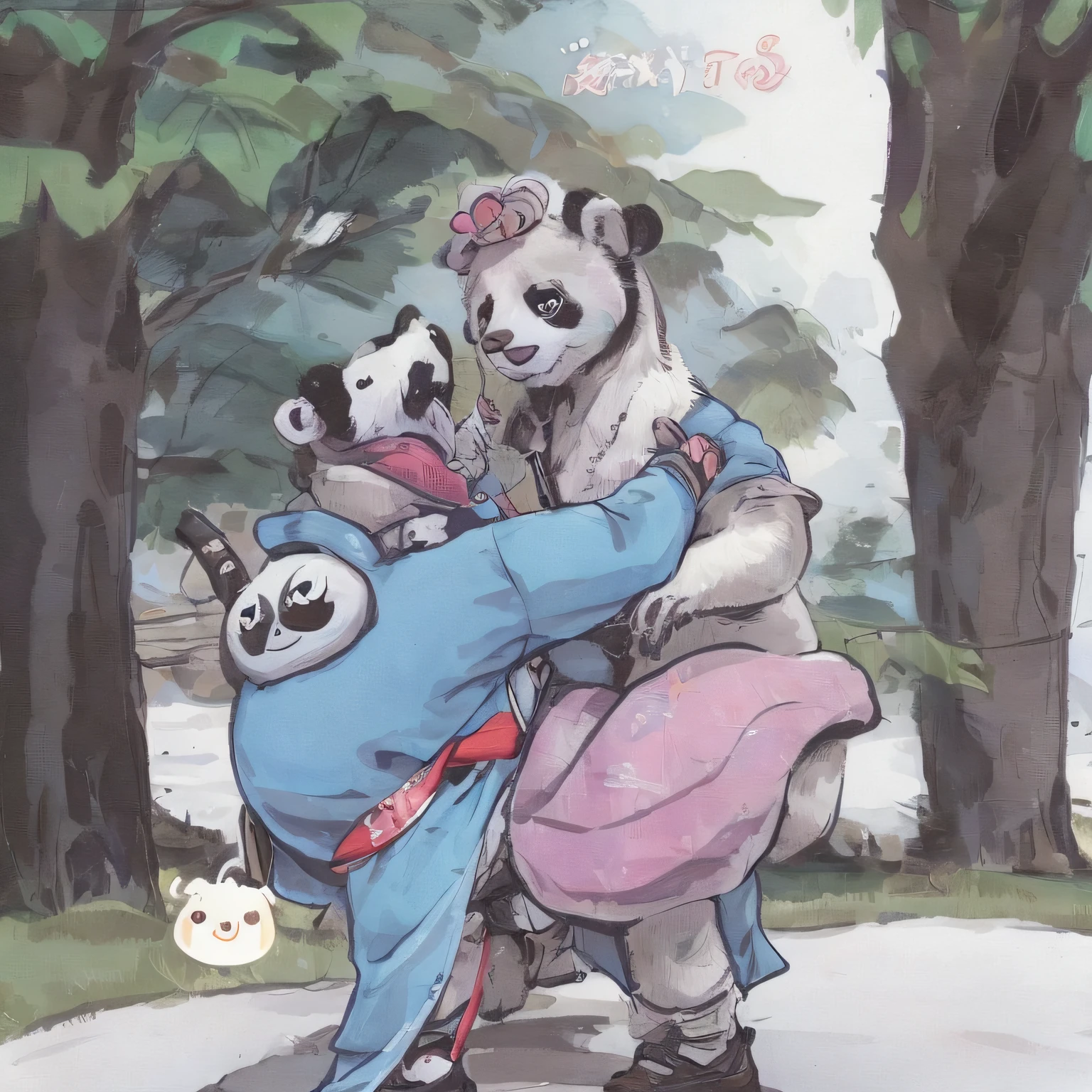 dancing panda --auto