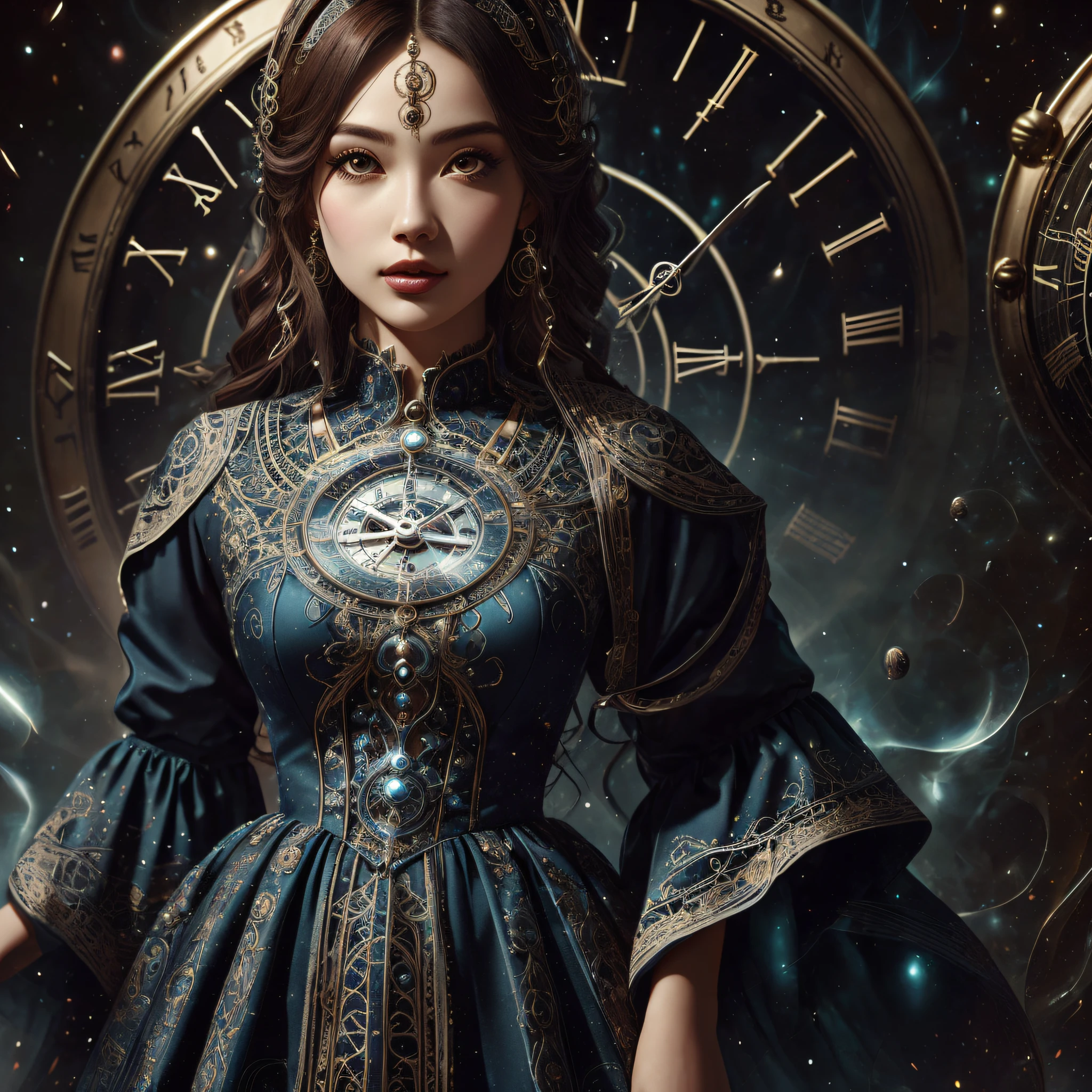 ChronomancyAI
dress on woman a beautiful woman, detailed, intricate