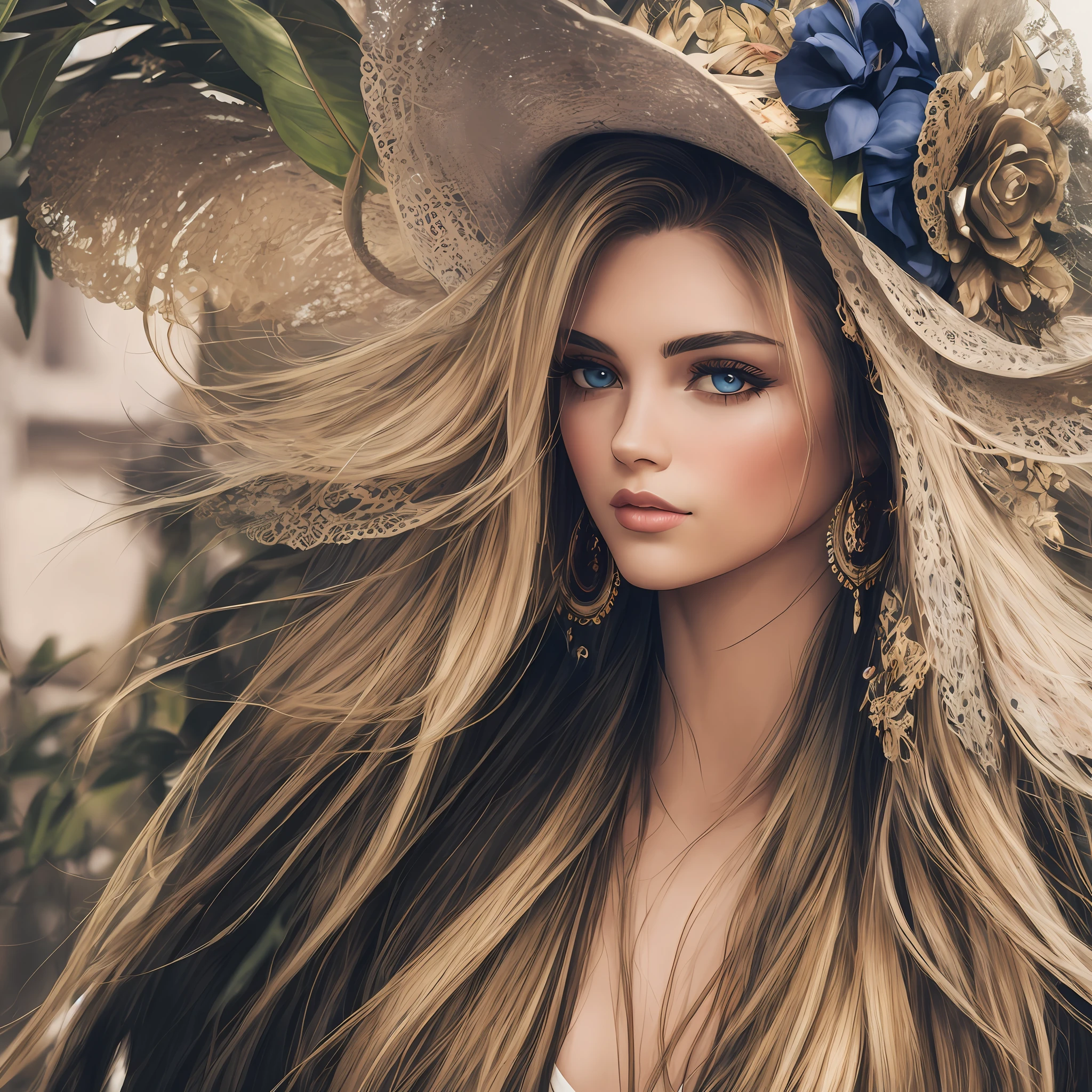 Illustrative image of the most beautiful woman in Brazil --auto