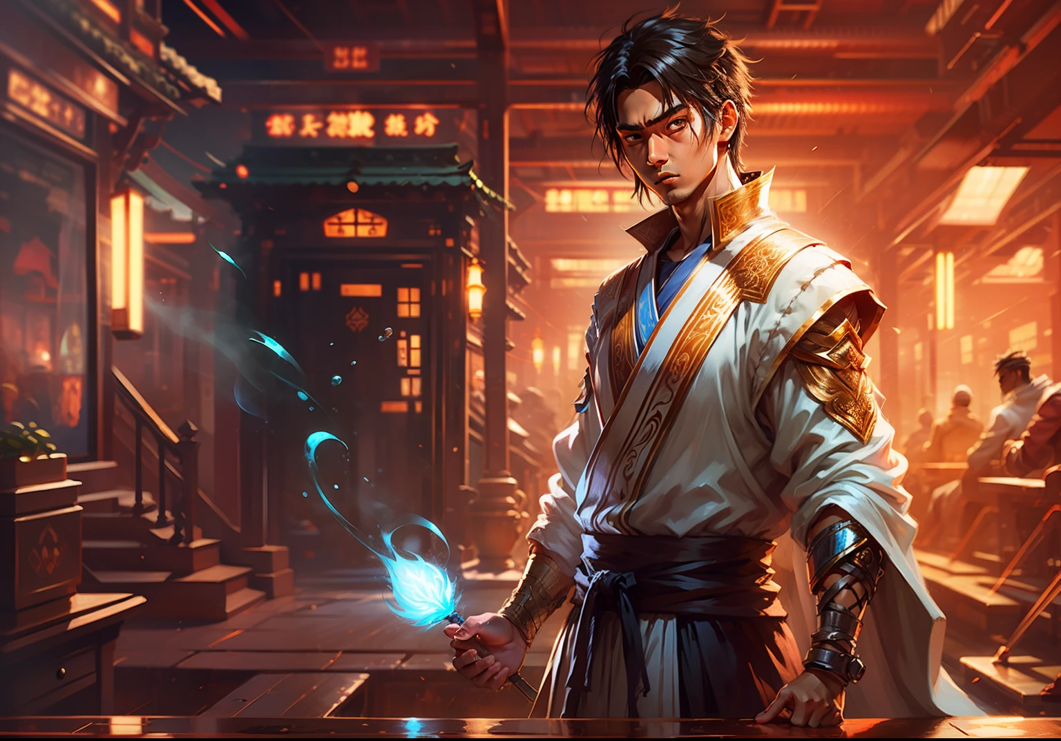 a young disciple named Kiyoshi