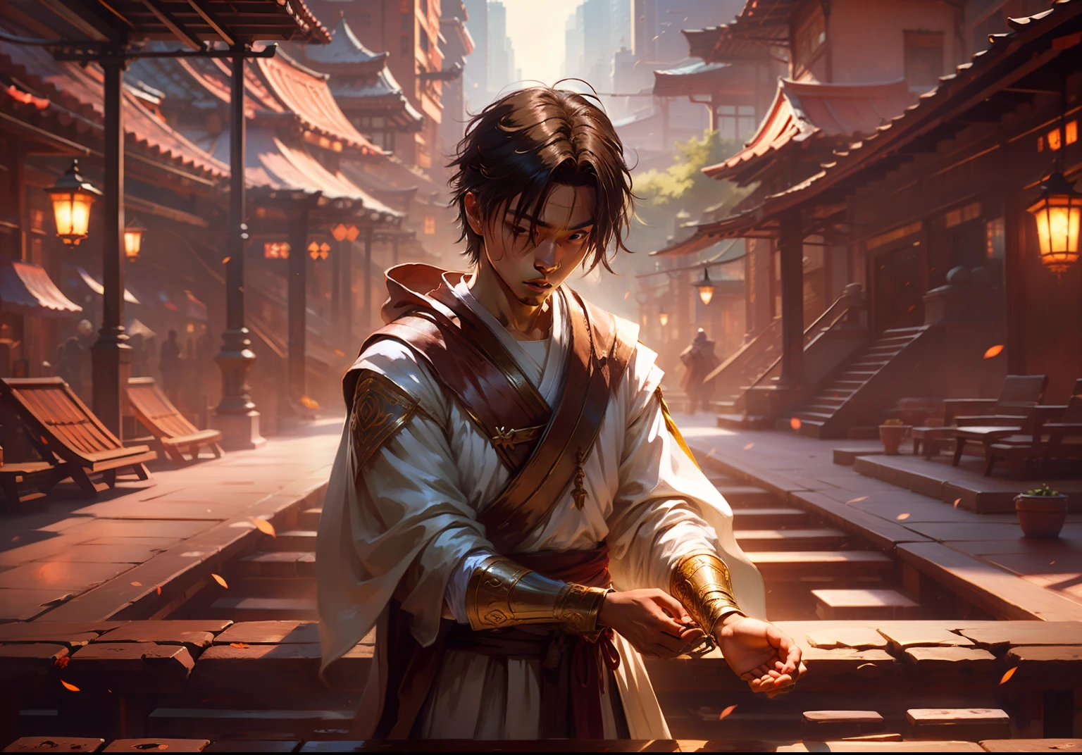 a young disciple named Kiyoshi
