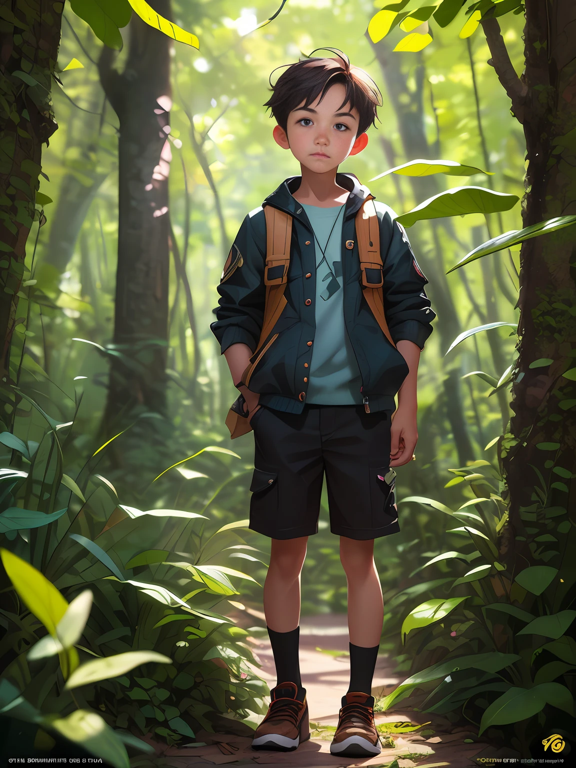 prompt
Txt2Img
8 year old boy, in the forest, exploring, ≪ amazing look≫ highest quality, (Photorealistic: 1.4)) top quality, masterpiece, illustration, very delicate and beautiful, highly detailed CG, 8k wallpaper, amazing, fine detail, very detailed CG Unity 8k wallpaper, ultra detailed, ultra detailed, ultra high resolution, high resolution, very detailed, ((very detailed eyes and face)), beautiful detailed eyes, highly detailed face, Perfect lighting, natural colors, ((10-year-old boy)), departure, ((rough style with the whole body including both legs)), the future is bright,