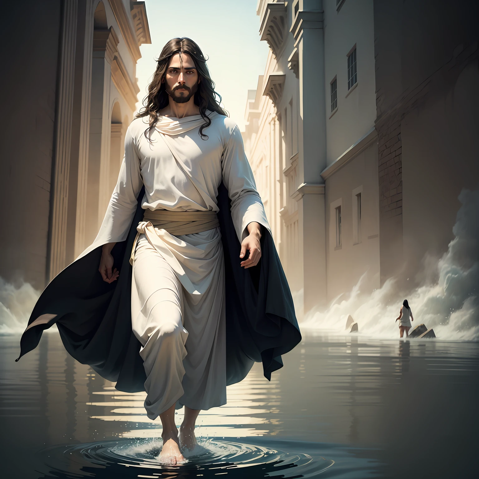 Jesus walking on water --auto