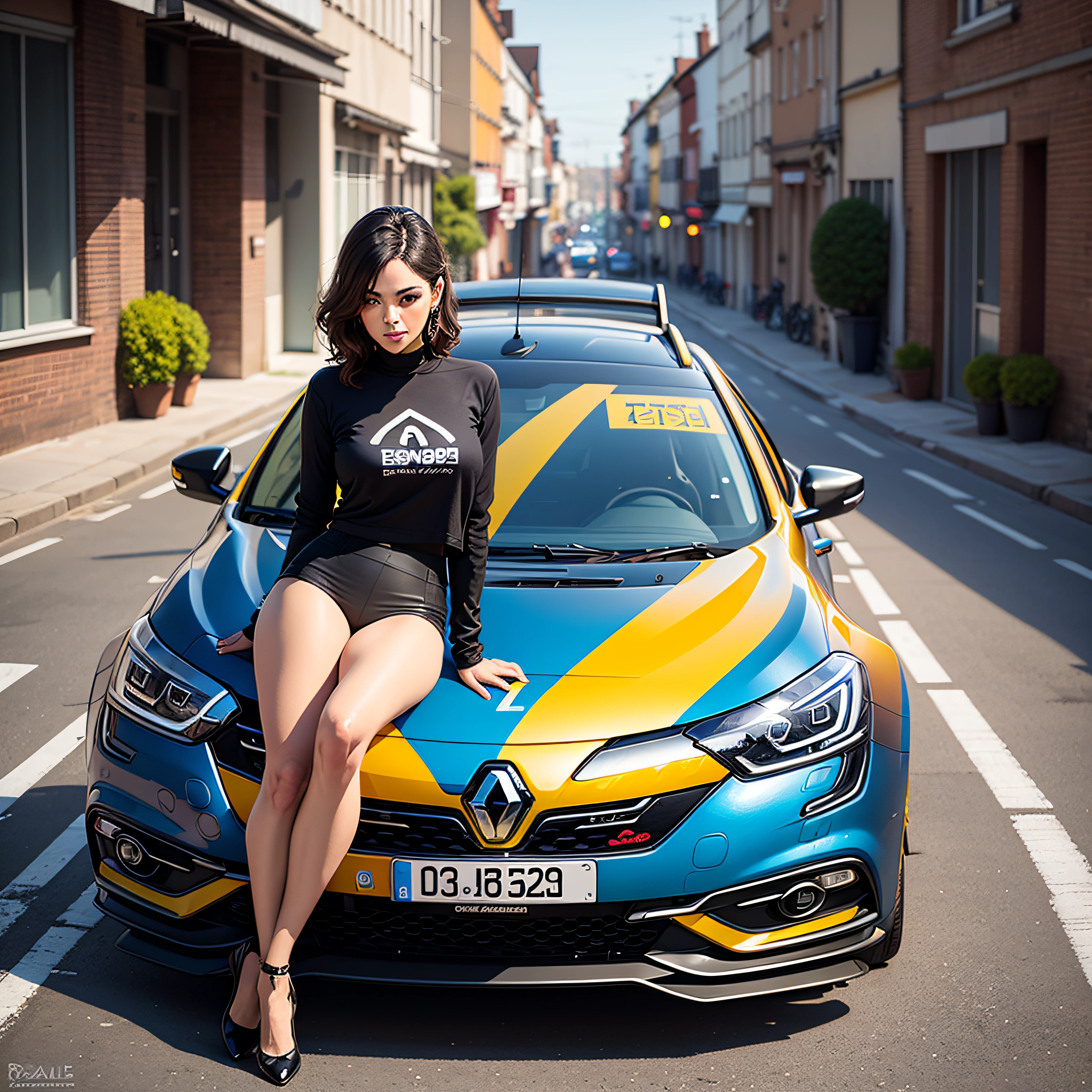 Custom painting: An artist can create a unique work of art through a custom painting on the body of the Renault Megane Gran Tour, transforming it into a true work of art on wheels.
