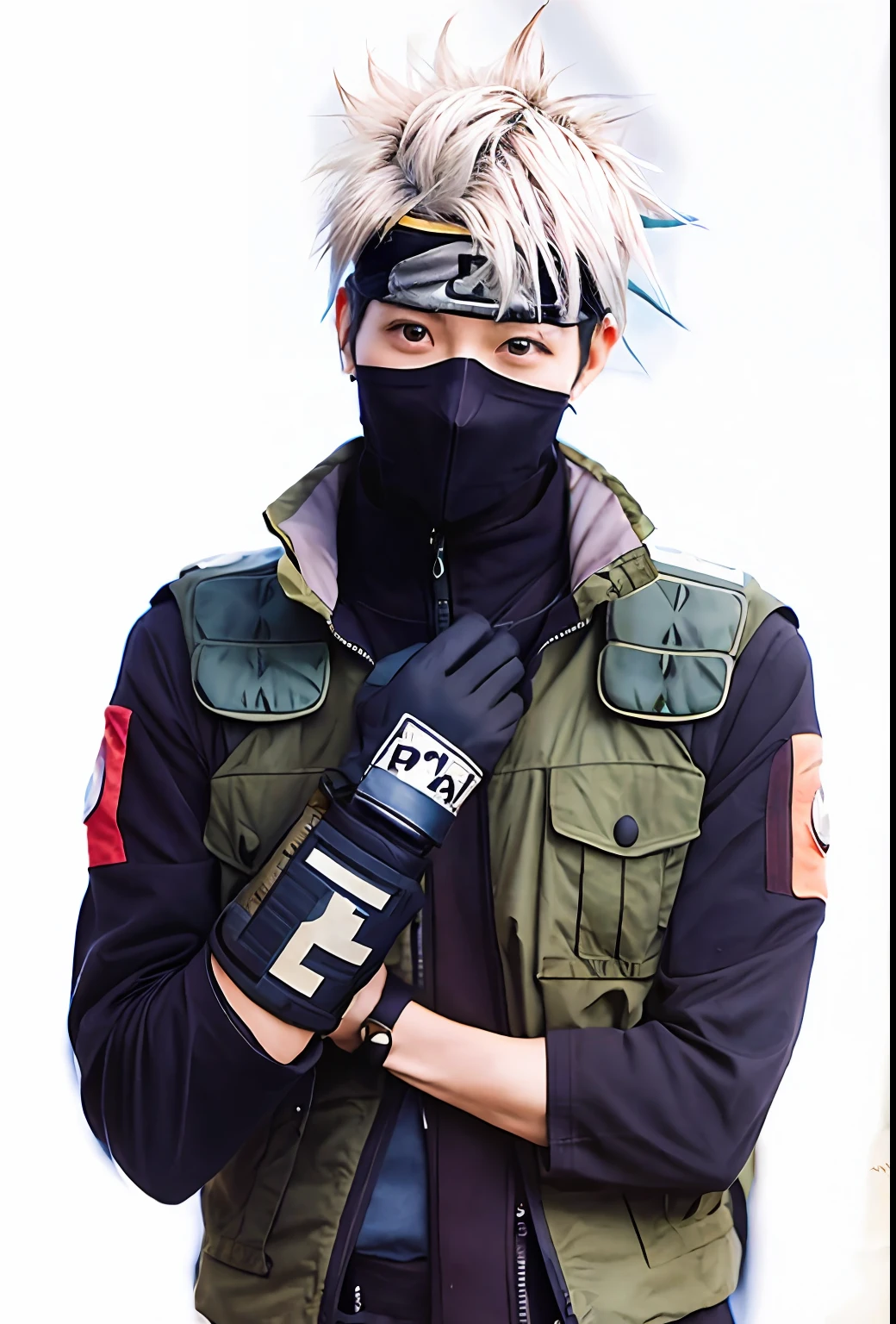 realistic photo, kakashi