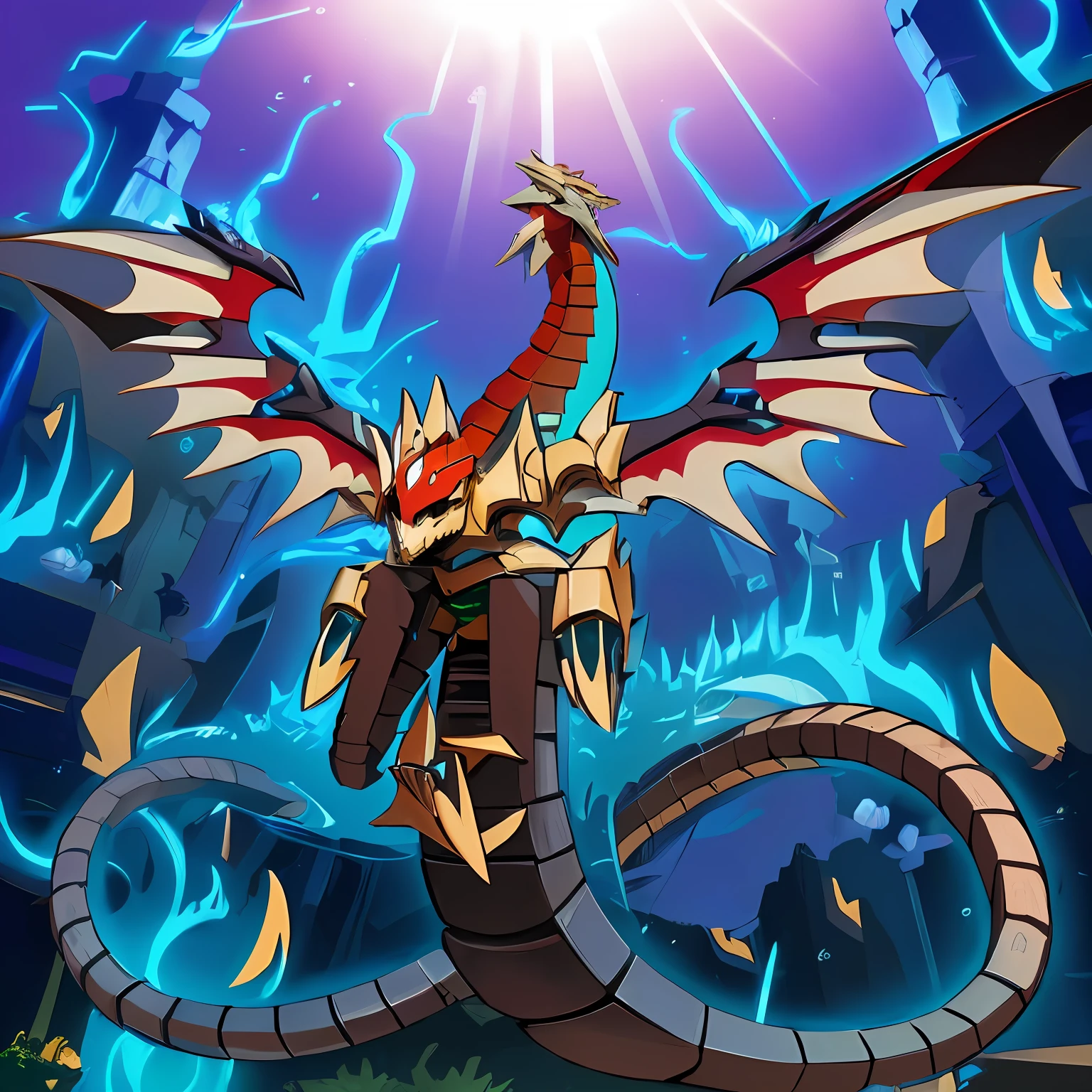 pokemon world is getting a new game with a dragon, colossal dragon as background, colossal dragon in background, epic dragon, legendary dragon, dragon knight, slifer the sky dragon, dragon in dragon lair, lightning dragons attack, drachenlord, draconic looking armor, cyborg dragon portrait, draconic, dragon armor, dragon snake with wings, dragon ancient full plate armor
