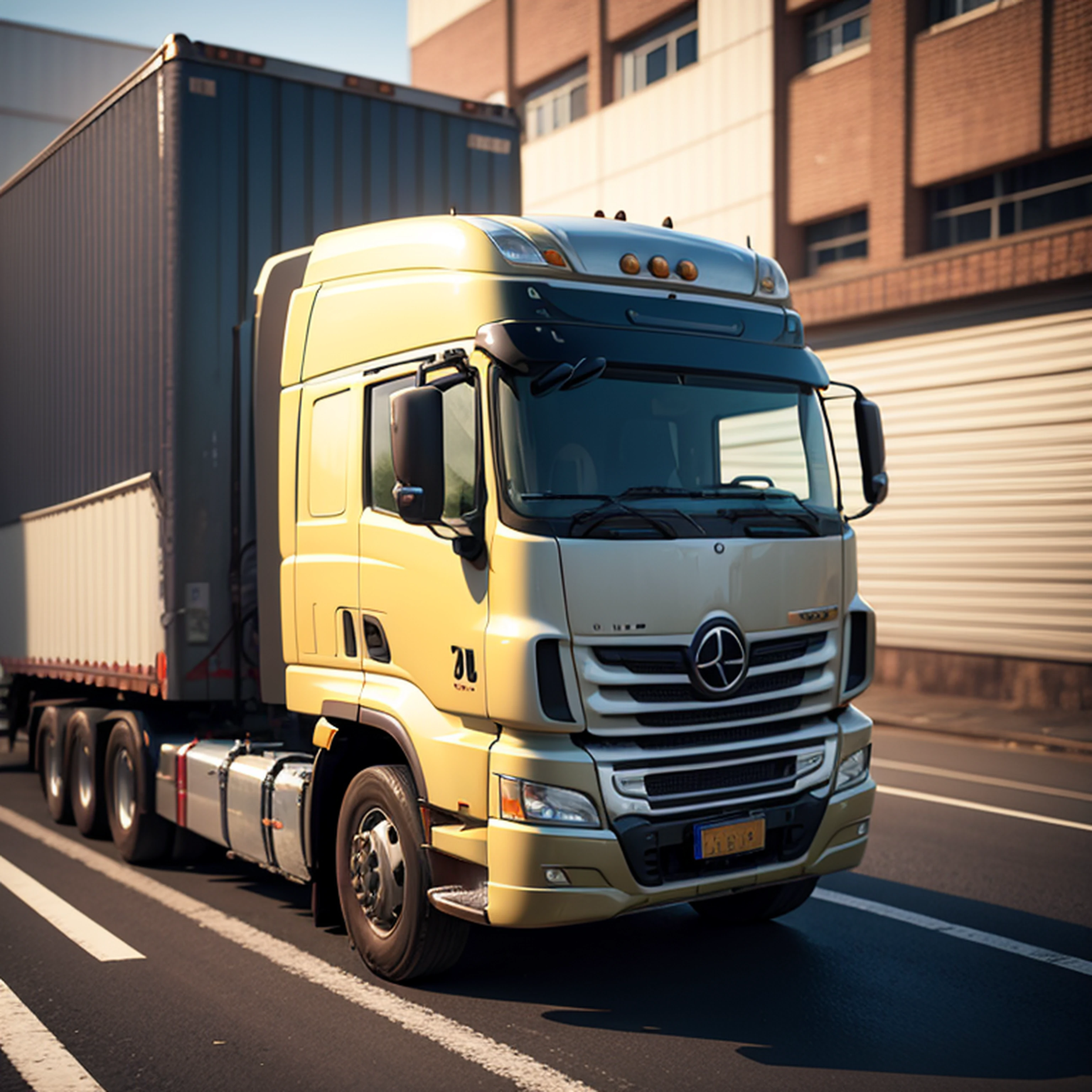 truck, Brazil, truckers, ultra realistic, 3d, gasoline --auto