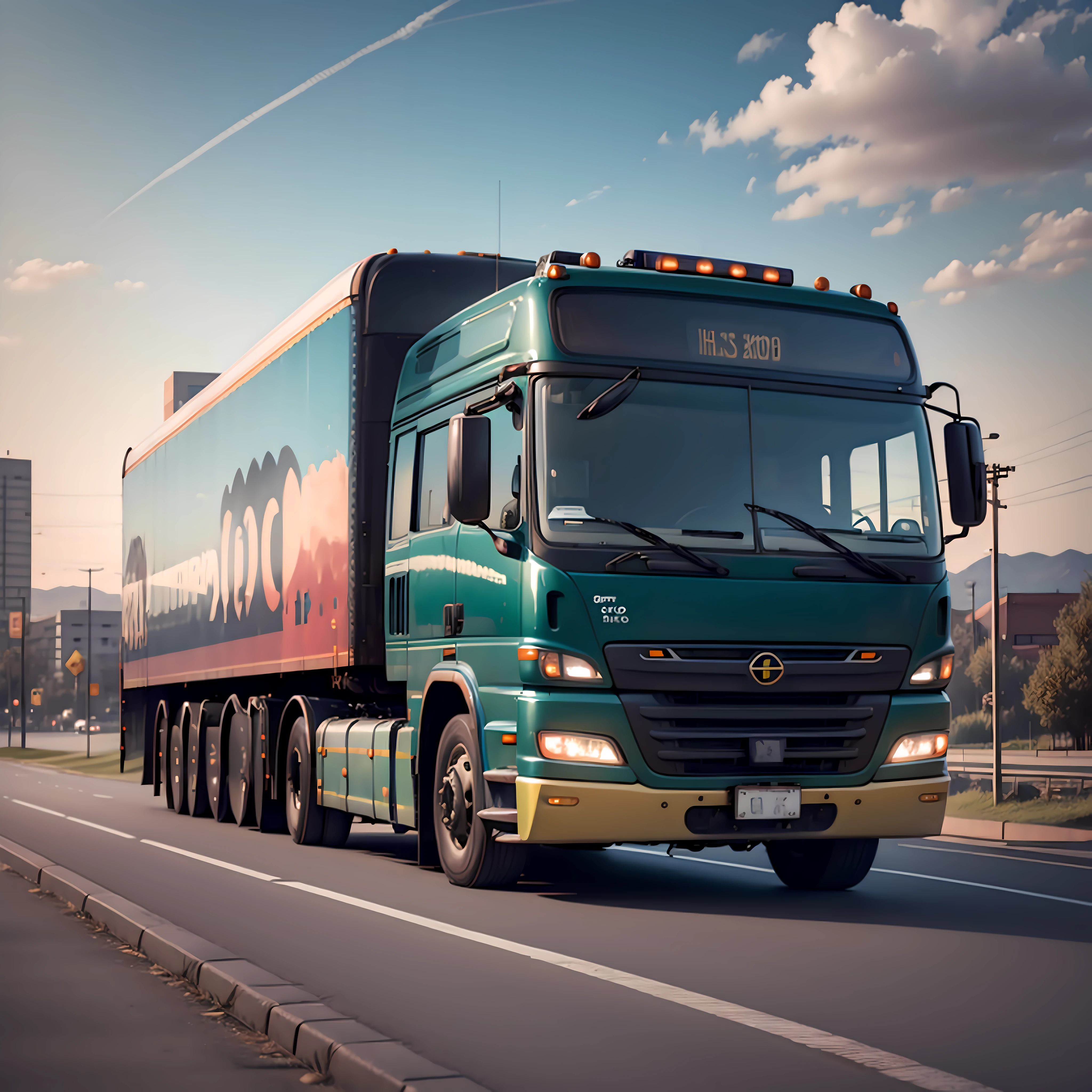 truck, Brazil, truckers --auto