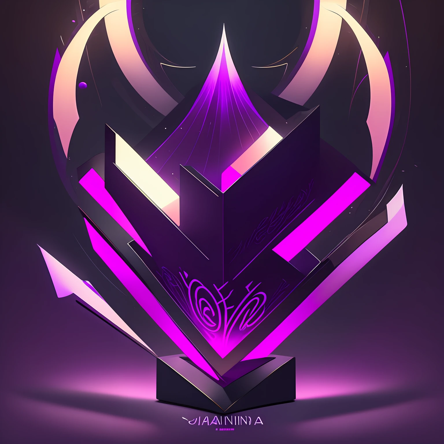 Generate logo for [ImaginaFX] brand. Include the following elements:

Icon: [stylized lamp] in [purple], positioned in the [top right corner].
Typography: [modern], with the word [Imagina] in [bold] on the left and [FX] aligned below in [thin font]. Text in [black].
Style: [elegant and contemporary], conveying [creativity and innovation] --auto