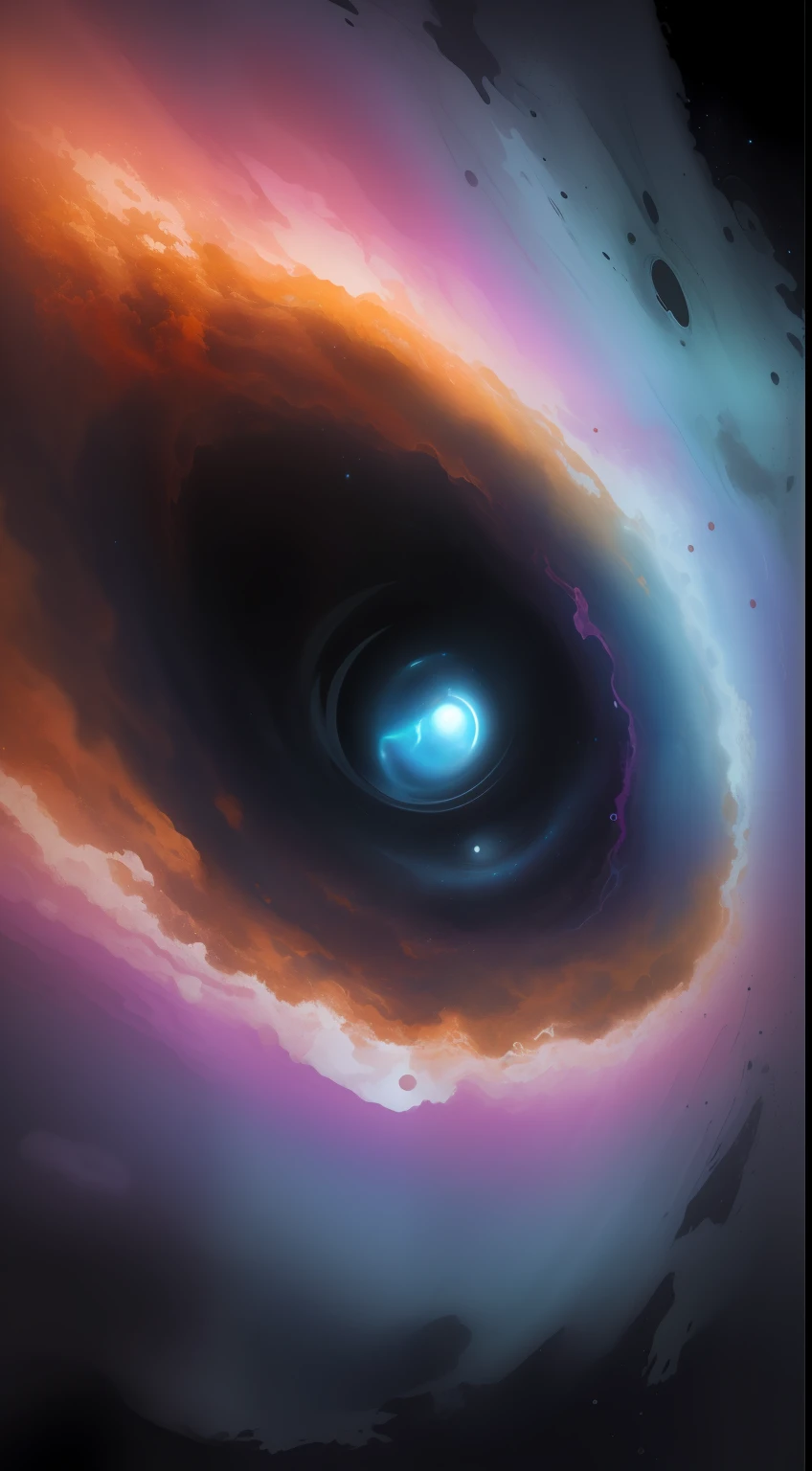 Best quality: 1.0), (ultra-high resolution: 1.0), abstract art cosmic eye