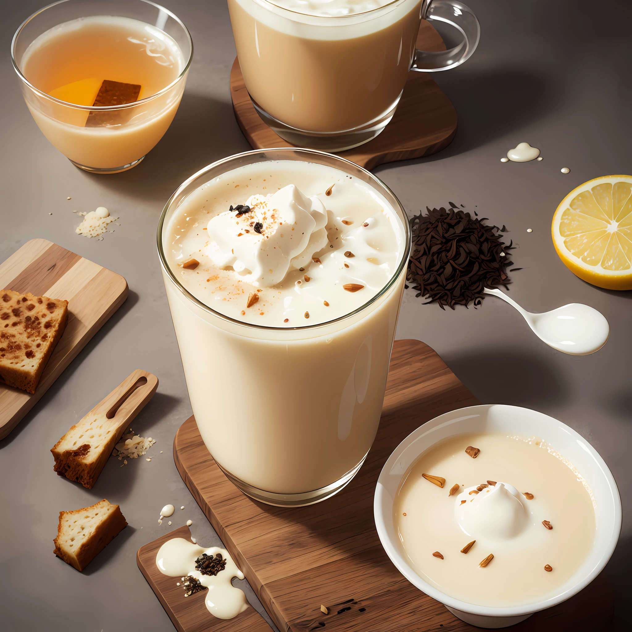 Milk tea is a drink made from a mixture of tea leaves, milk (or other dairy products), and sweeteners. It is a popular drink with a rich texture and a variety of taste options.
There are various variations in how milk tea is made, but the basic step is to steep or boil the tea leaves and then add milk or dairy products. Tea can be ordinary black, green or oolong tea, or special flavored tea, such as the black pearl used in bubble tea. After adding milk, sweeteners or seasonings such as syrup, honey, sweets, fruits, etc. can be added according to personal taste. Finally, stir the milk tea well and add ice cubes or foam (such as bubble milk tea).
Milk tea has a variety of flavor options, including classic black tea milk tea, green tea milk tea, bubble tea, etc., as well as various flavors of fruity milk tea and flower and fruit tea. The taste of milk tea is full, the mixture of tea aroma and milk creates a rich taste, and the addition of sweeteners makes milk tea more sweet and delicious.
Milk tea is a popular drink, both as a snack or afternoon tea option, and as a thirst quenching drink. In Asia and elsewhere, milk tea shops often serve as social places and leisure places where people can enjoy milk tea, parties and mingle. In recent years, milk tea has been increasing in popularity worldwide and has become one of the favorite drinks for many people. --auto