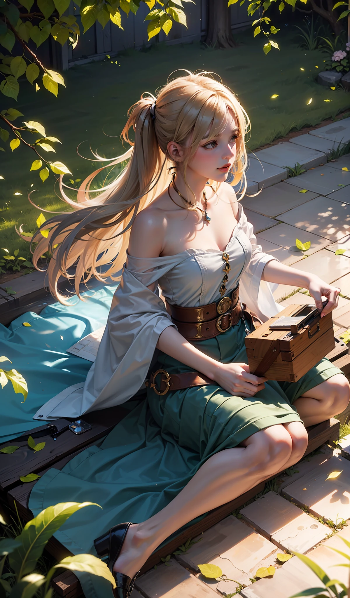 Masterpiece, best quality, (very detailed CG unity 8k wallpaper) (best quality), (best illustration), (best shadows) Nature's delicate leaves petals of various colors falling in the air light Tracking, super detailed --v6