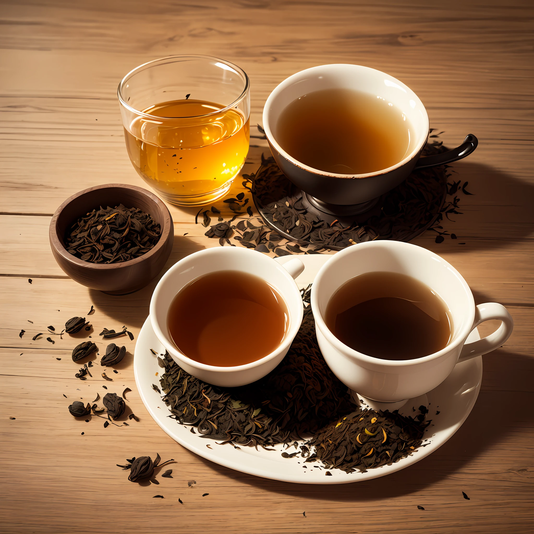 Tea is a drink made by steeping or boiling tea leaves. Tea leaves are processed from the fresh leaves of the tea plant.
There are many types of tea, mainly divided into green tea, black tea, oolong tea, white tea, yellow tea and black tea. Each tea is made differently in process and taste, with unique characteristics and flavors.
Green tea is one of the most widely consumed types of tea, and it goes through the steps of killing, kneading, and drying during the production process to maintain the green and fresh taste of the tea. Green tea is rich in antioxidants and a variety of beneficial bioactives that are good for health.
Black tea is a fermented tea that has a rich aroma and a deep red soup color, and has a mellow taste. Black tea is more popular in Western countries and is often used to brew English black tea or milk tea.
Oolong tea is a tea between green tea and black tea, and its production process is complex, sometimes with floral and fruity aromas, sometimes with a smoky taste.
White tea is a slightly fermented tea that maintains the natural state and tender green appearance of the tea leaves, and has a light taste with a light aroma.
Yellow tea is a special tea leaves, which has a special yellowing process during the production process, showing yellow tea leaves and a unique taste.
Black tea is tea leaves that have been fermented and stored for a long time, and it usually has an earthy taste and a unique aged aroma with a thick taste.
Not only is tea a traditional drink, it also has many health benefits. Tea is rich in tea polyphenols and caffeine, which have the effect of refreshing the mind, promoting digestion, antioxidant, and lowering cholesterol. In addition, tea culture has an important position in many countries and regions, people taste tea to feel the aroma of tea, taste the taste of tea, and enjoy the tranquility and relaxation brought by tea. --auto