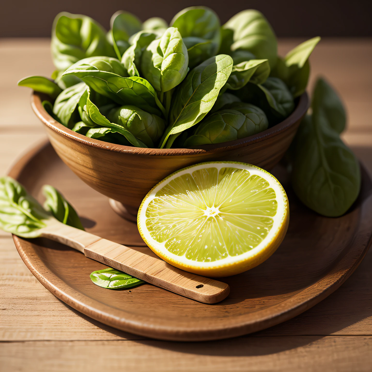 Fresh, spinach